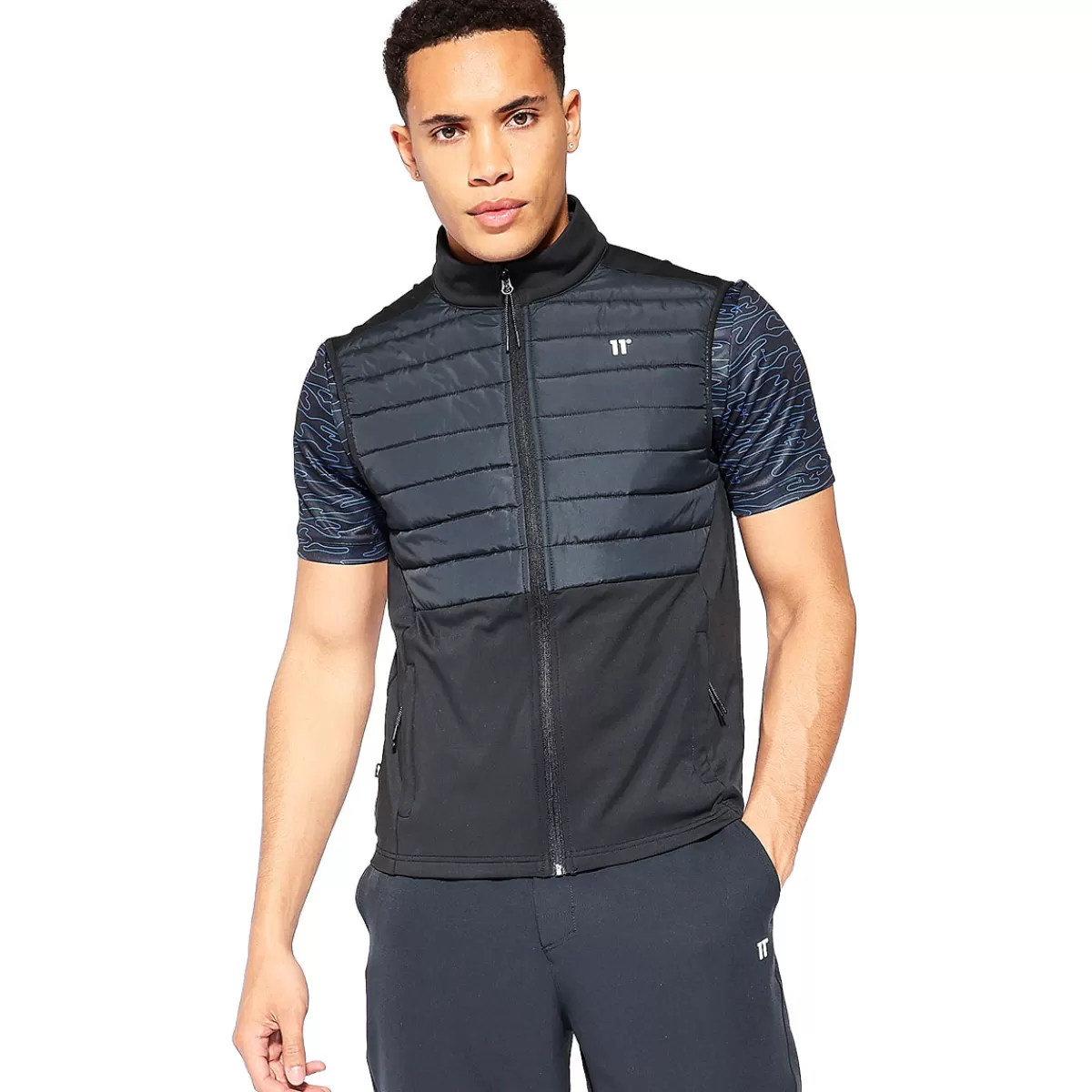Best Lightweight Hybrid Gilet Men Men's Golf Sweaters