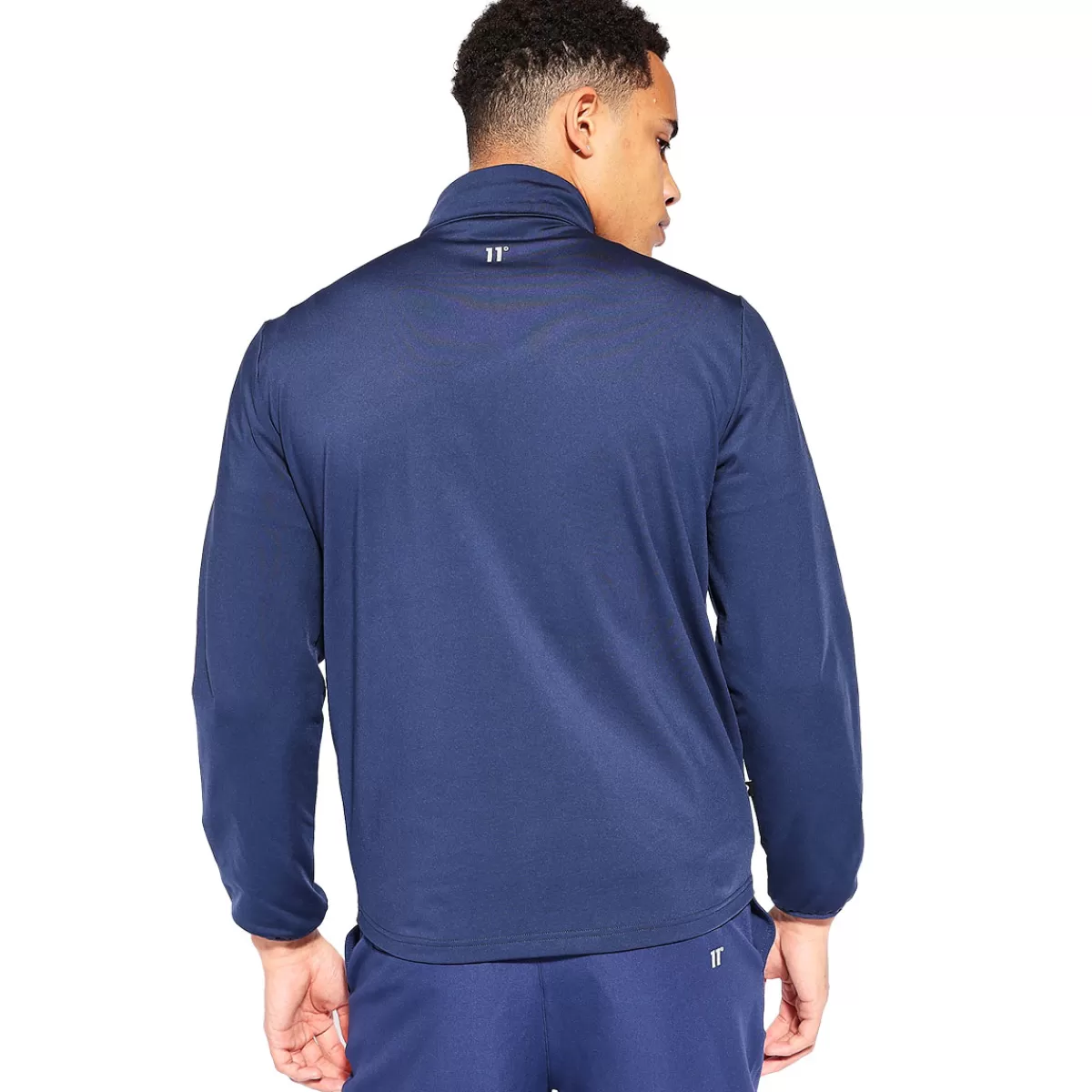 Shop 11 Degrees Men's Golf Hybrid Jacket Navy Blue
