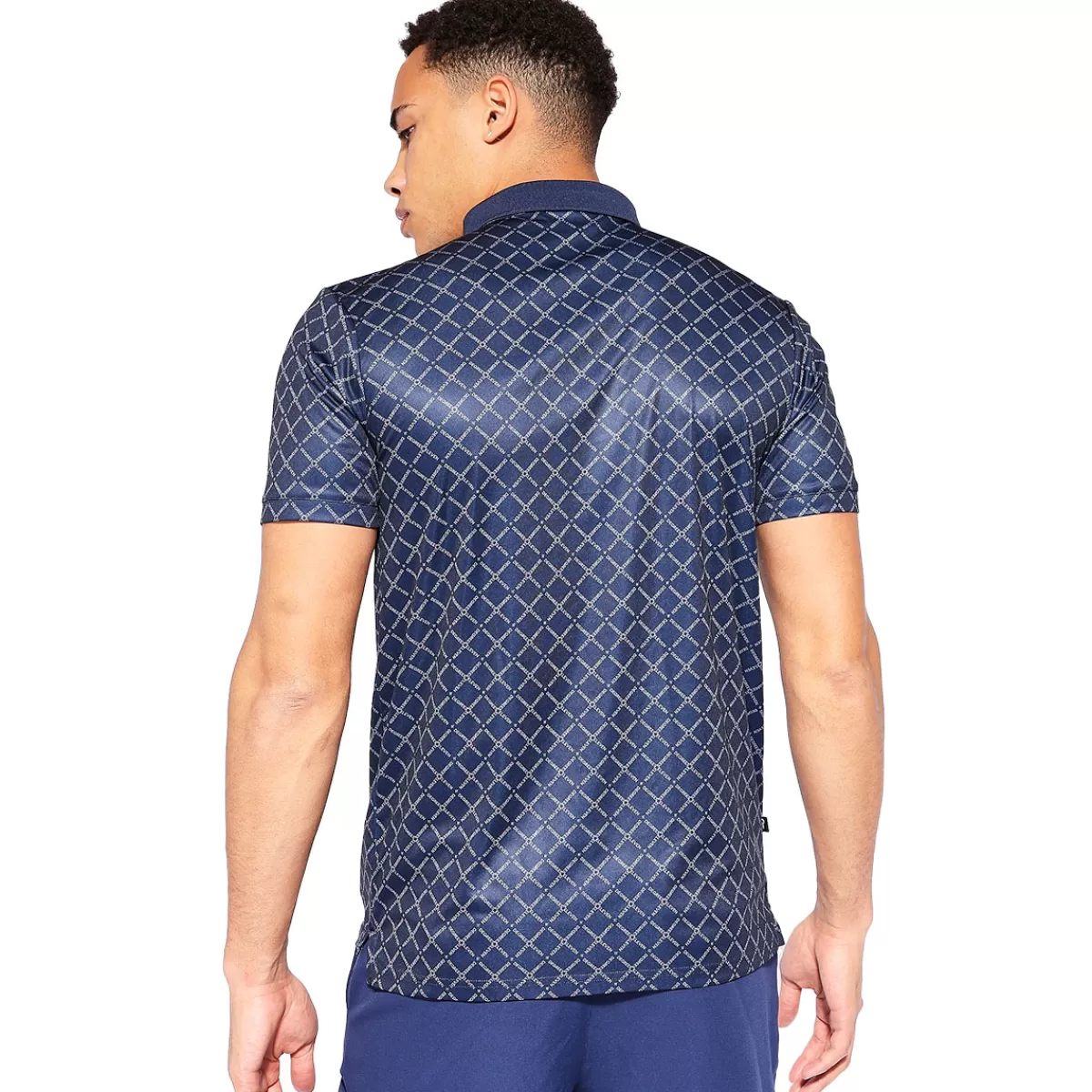 Hot Men's Over Brand Print Golf Polo Shirt Men Men's Golf Polo Shirts