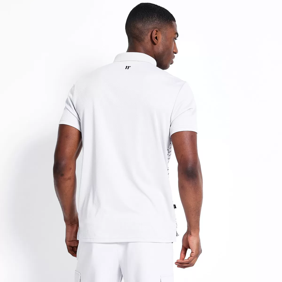 Discount Men's Printed Block Golf Polo Shirt Men Men's Golf Polo Shirts
