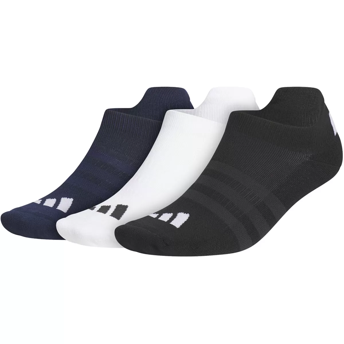 New Adidas Ankle Golf Socks - 3 Pack Men Men's Golf Socks