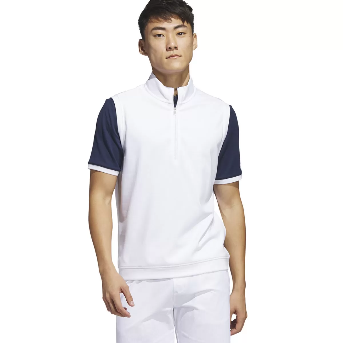 Best Men's Elevated Quarter Zip Golf Vest Men Men's Golf Sweaters
