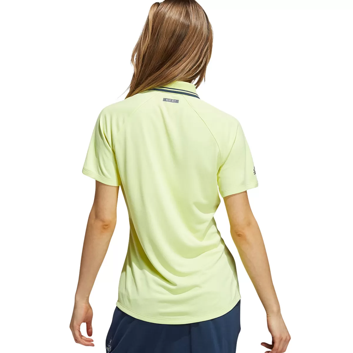Hot adidas Golf Adidas Ladies Heat.Rdy Uv Golf Polo Shirt Pulse Yellow