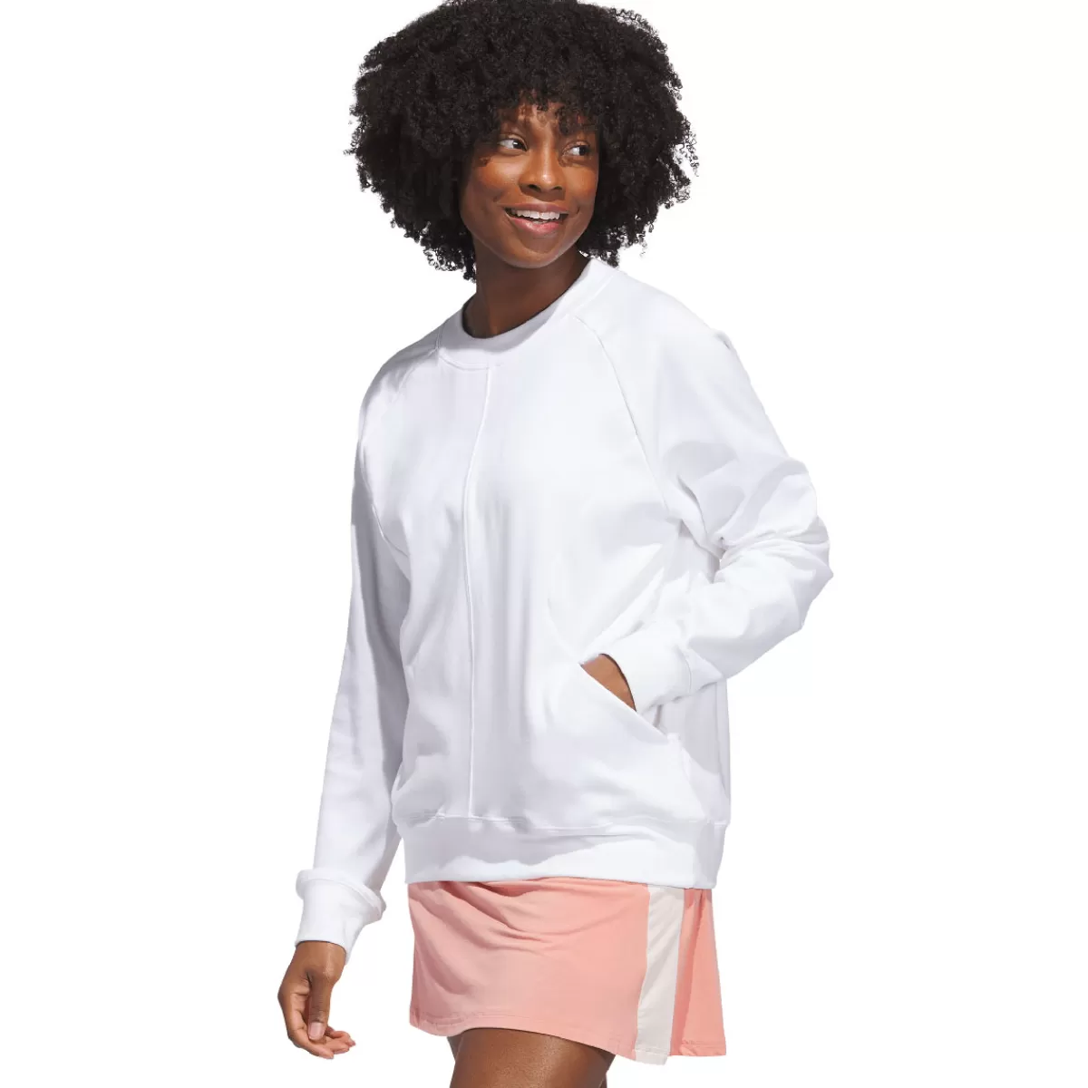 Best Sale adidas Golf Adidas Ladies Made With Nature Golf Mid Layer