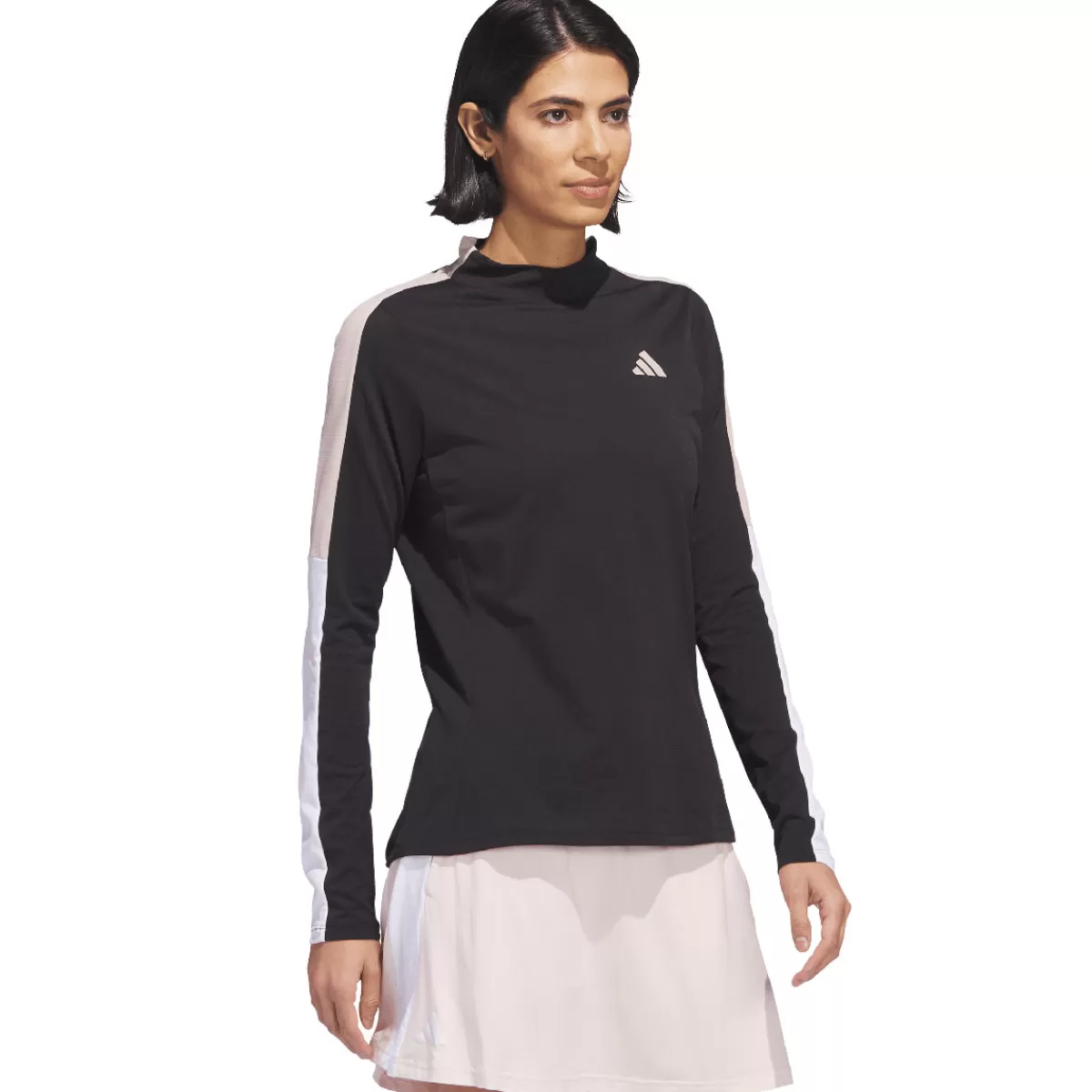 Shop adidas Golf Adidas Ladies Mwn Mock Golf Mid Layer