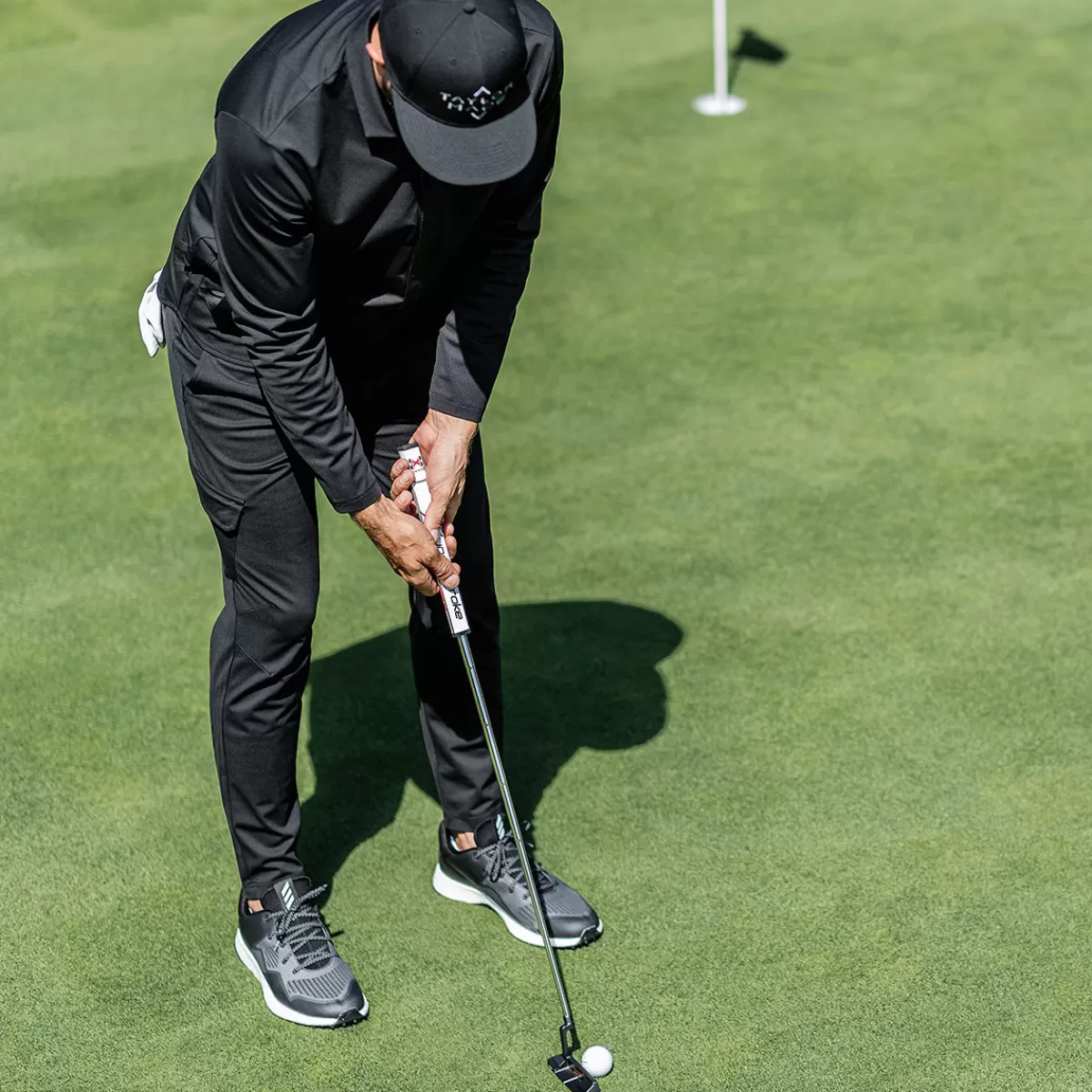 Best adidas Golf Adidas Men's Adicross Warp Knit Golf Jacket Black
