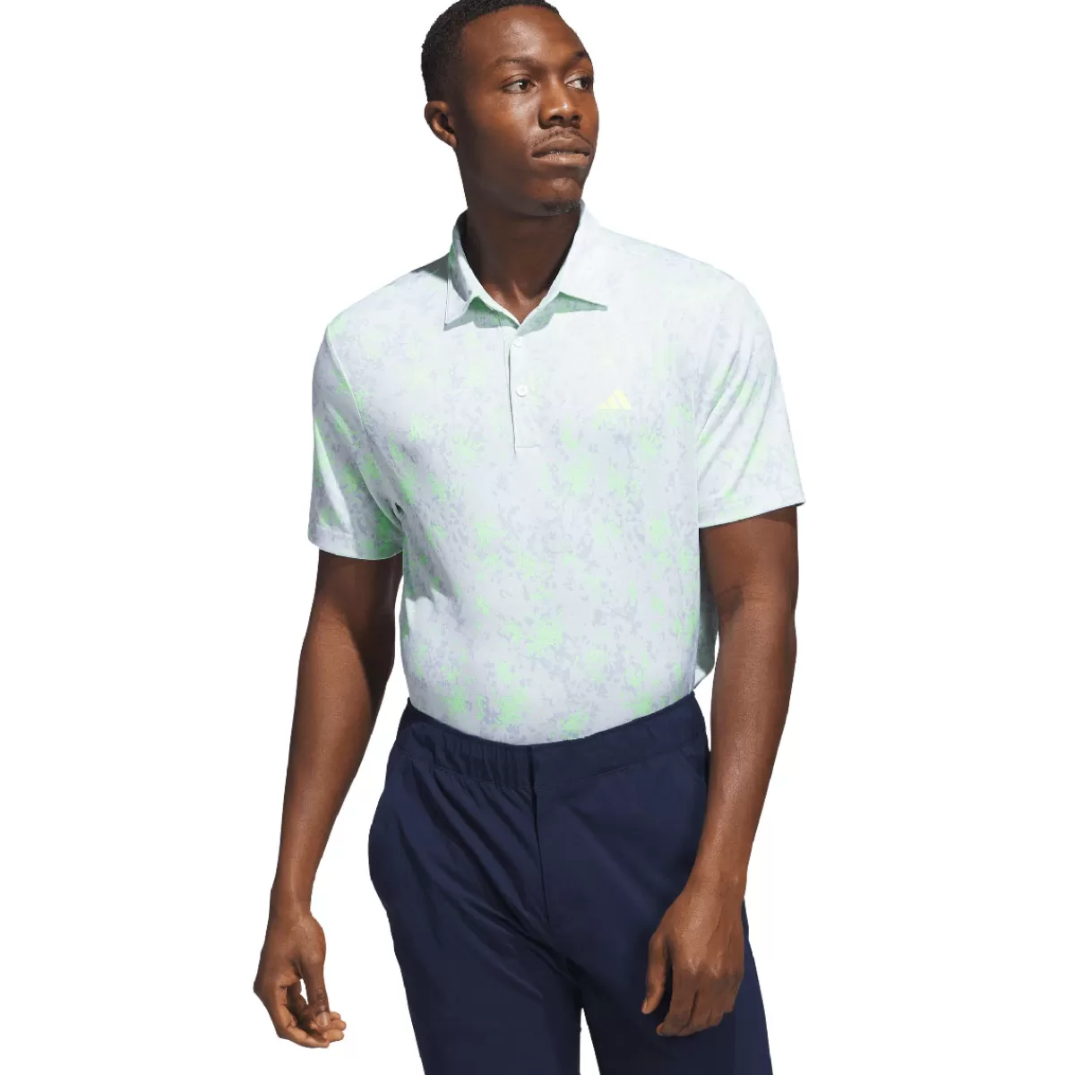 Best Sale adidas Golf Adidas Men's Burst Jacquard Golf Polo Shirt