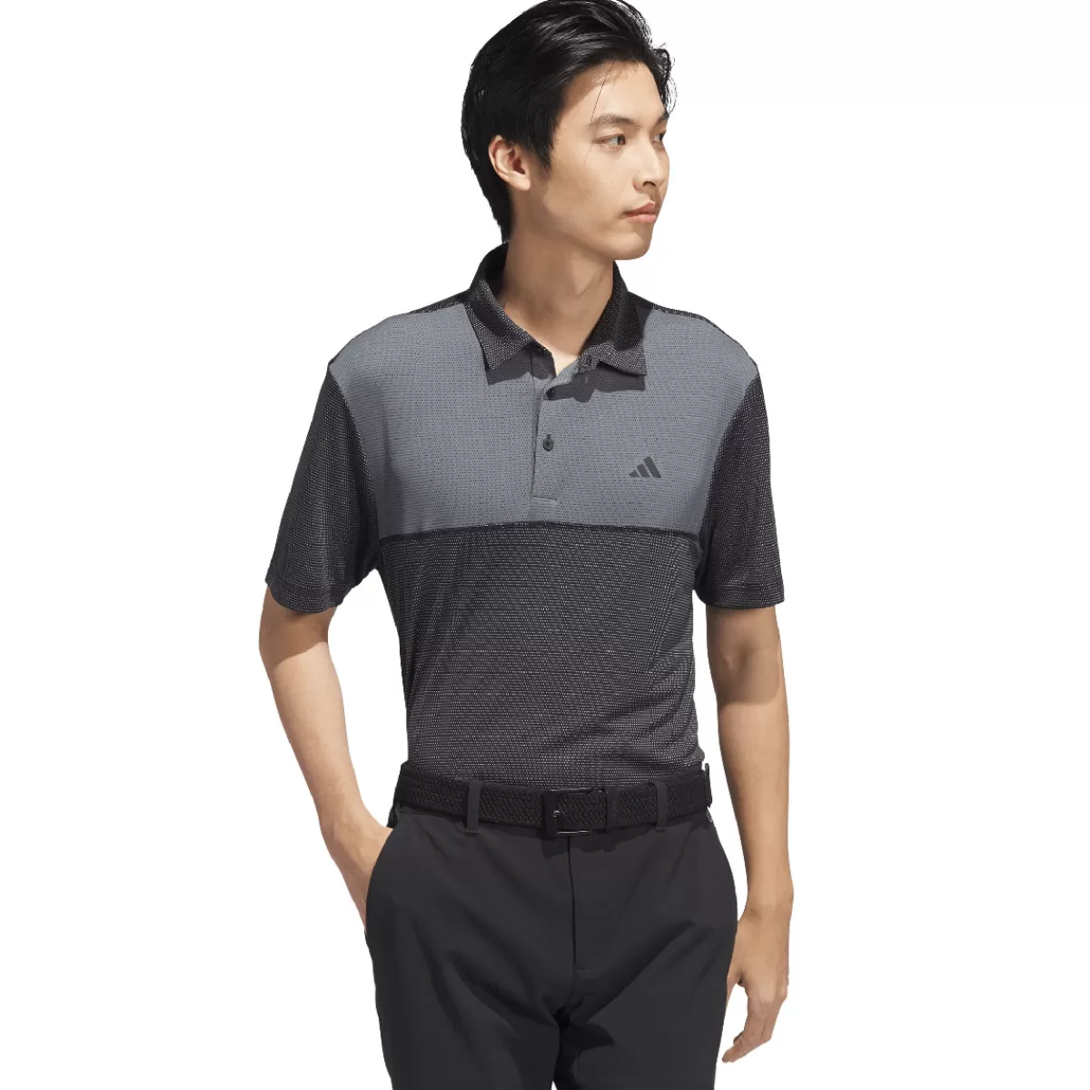 Best Sale adidas Golf Adidas Men's Core Colourblock Golf Polo Shirt