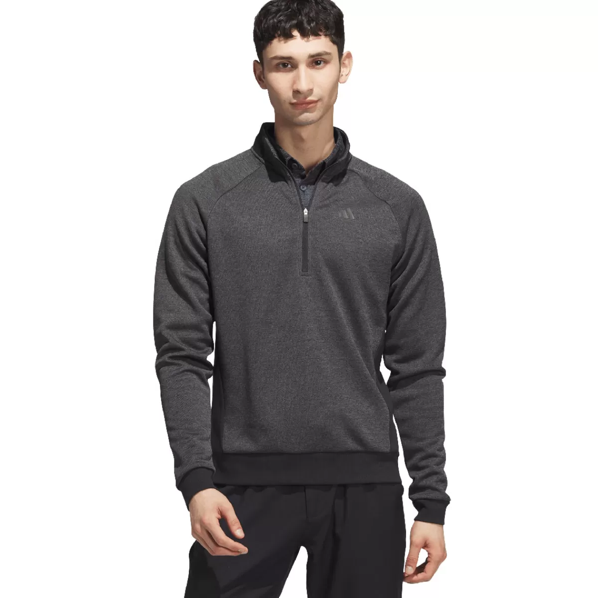 Best Sale Adidas Men's Dwr Quarter Zip Golf Mid Layer Men Men's Golf Sweaters