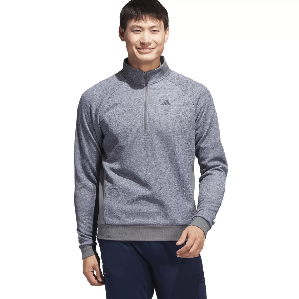 Fashion Adidas Men's Dwr Quarter Zip Golf Mid Layer Men Men's Golf Sweaters