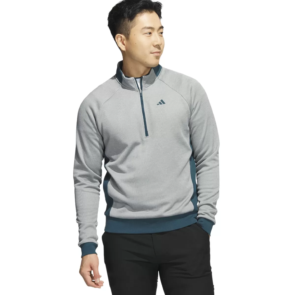 Flash Sale Adidas Men's Dwr Quarter Zip Golf Mid Layer Men Men's Golf Sweaters
