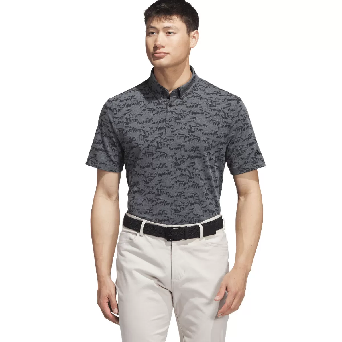 Outlet adidas Golf Adidas Men's Go-To Printed Golf Polo Shirt