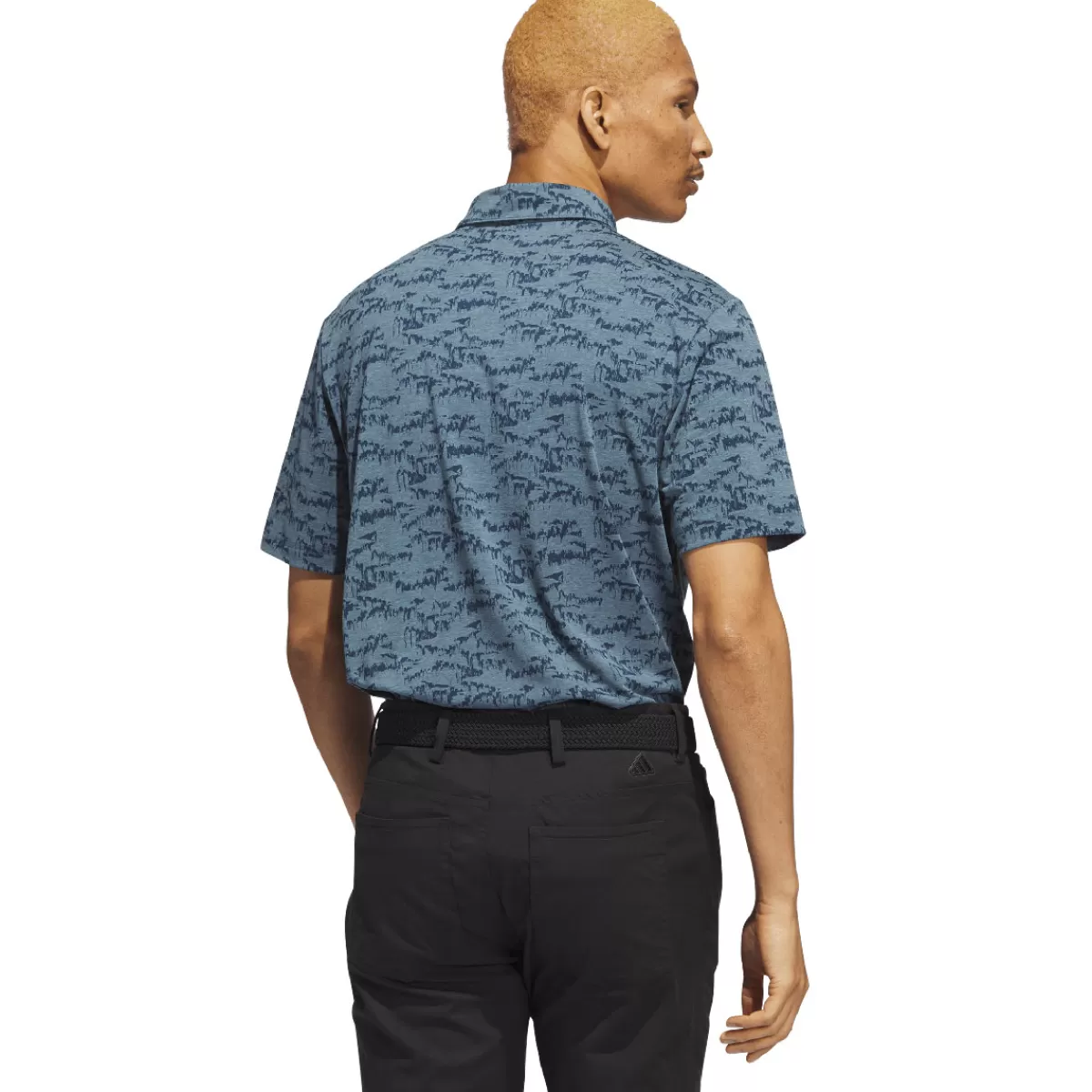 Discount adidas Golf Adidas Men's Go-To Printed Golf Polo Shirt