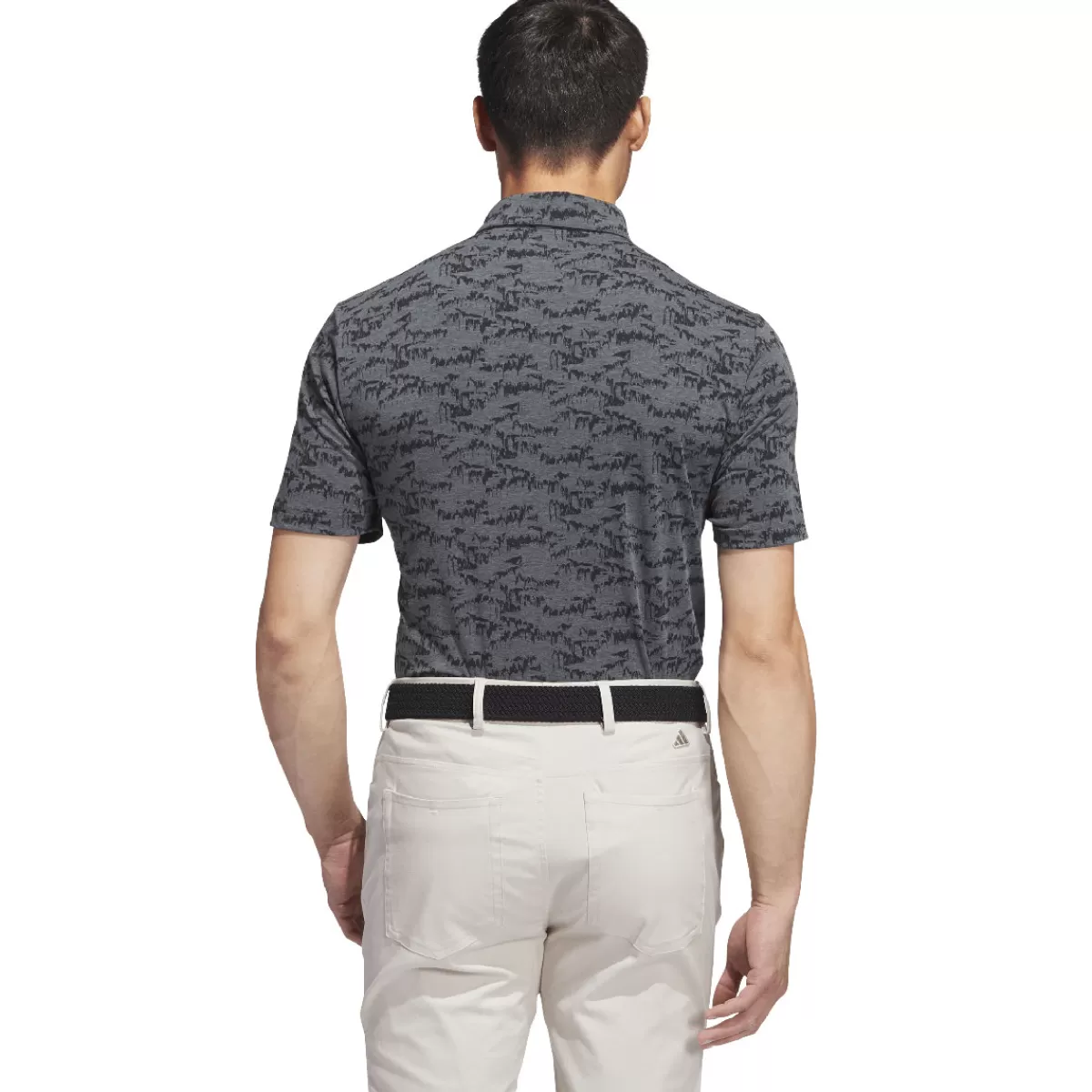 Outlet adidas Golf Adidas Men's Go-To Printed Golf Polo Shirt