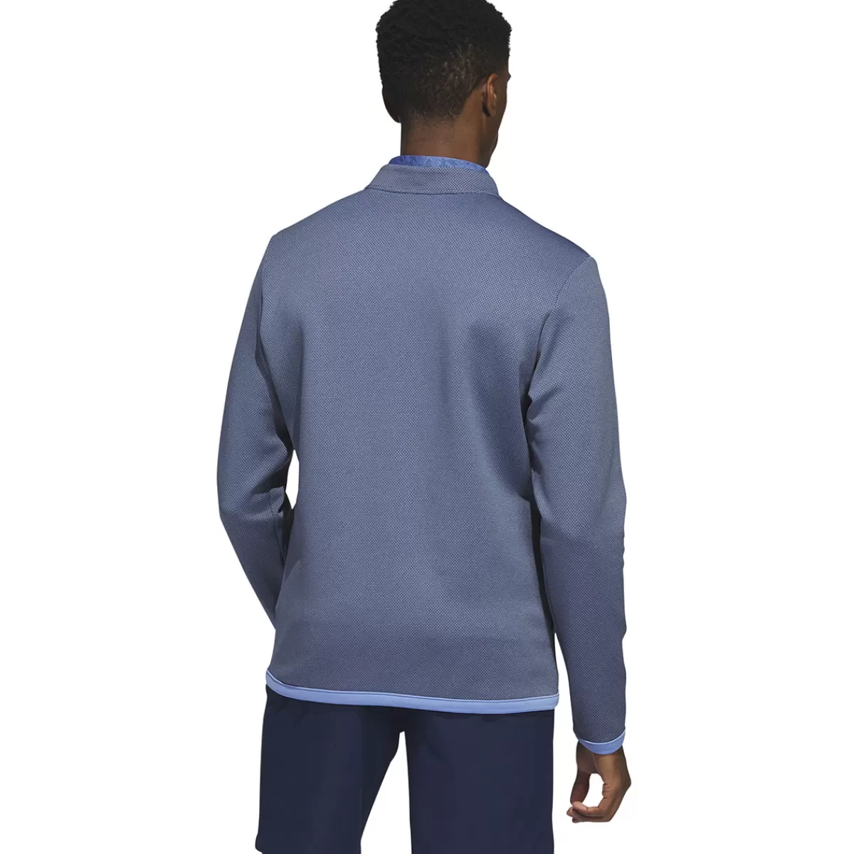 Store Adidas Men's Microdot Quarter Zip Golf Mid Layer Men Men's Golf Sweaters