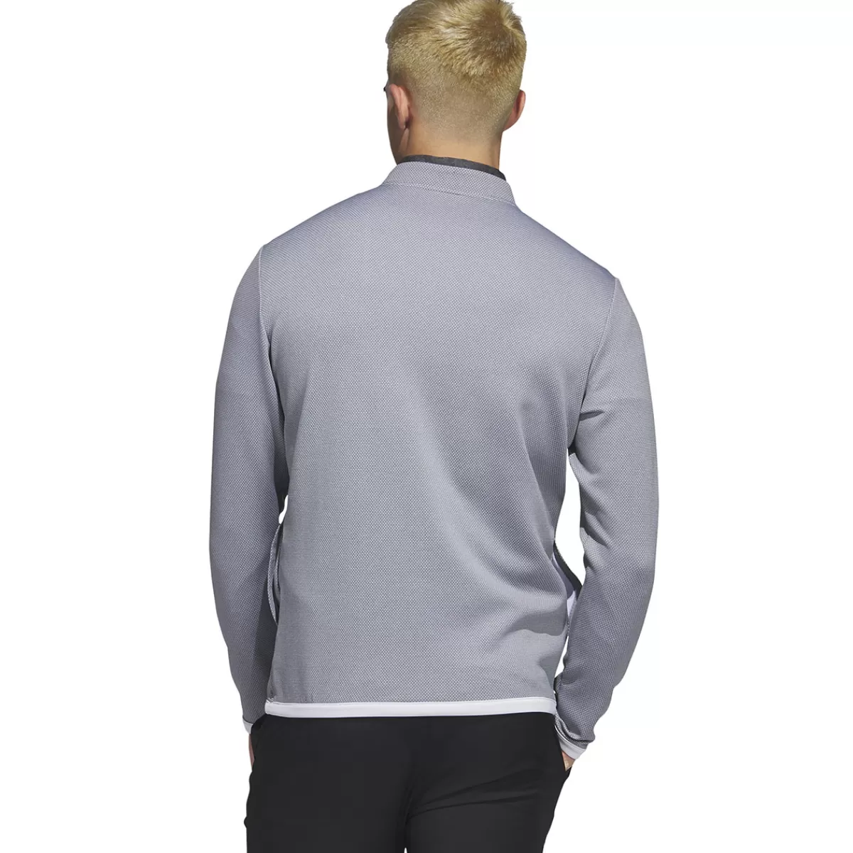 Discount Adidas Men's Microdot Quarter Zip Golf Mid Layer Men Men's Golf Sweaters