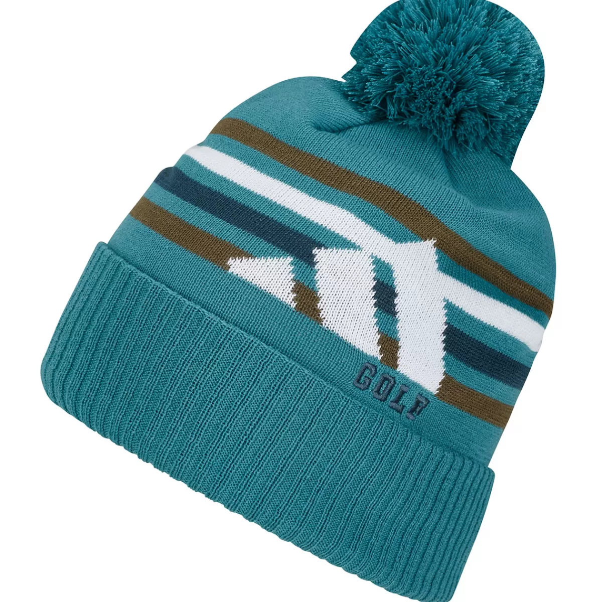 New Adidas Men's Pom Beanie Golf Hat Men Men's Golf Caps & Hats