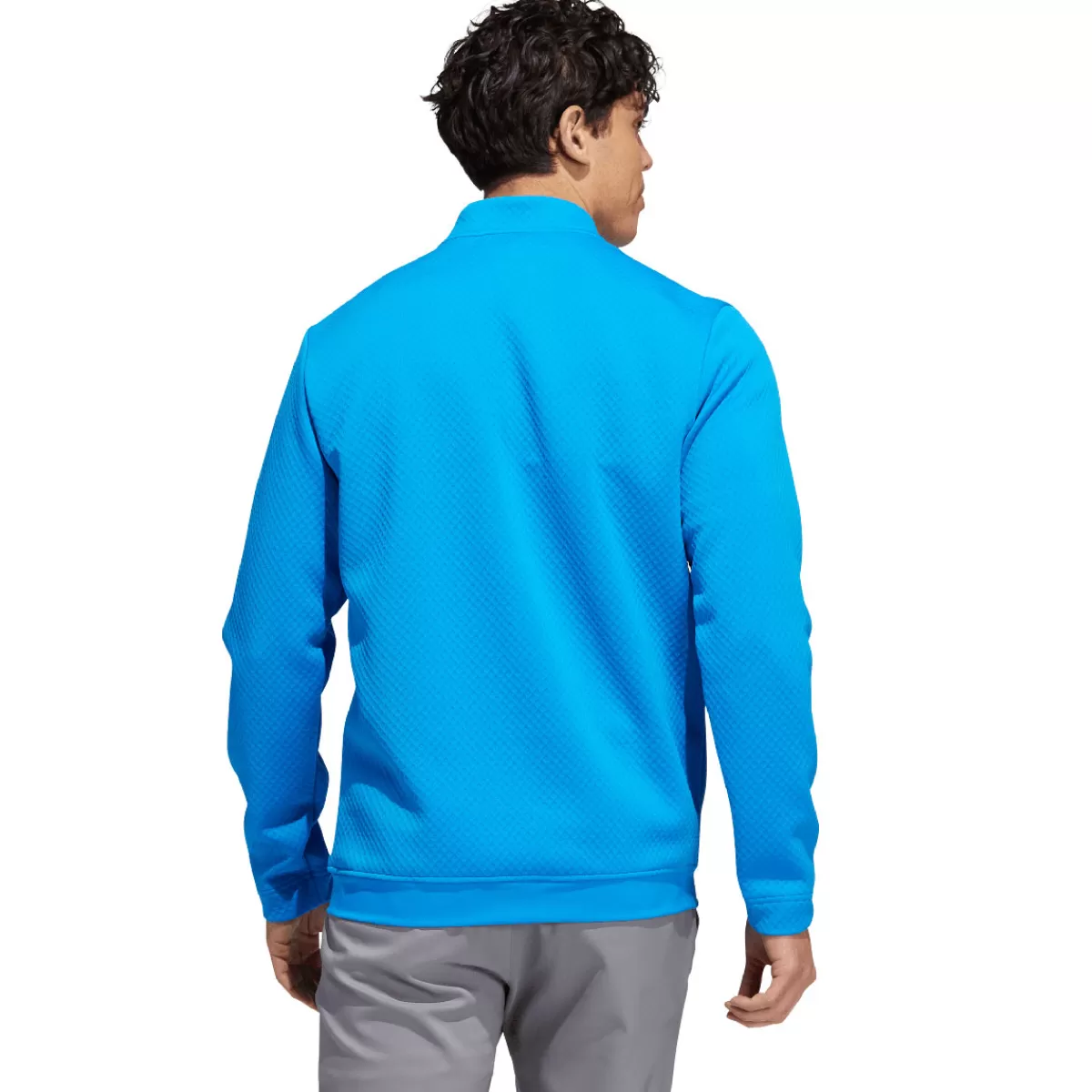 Flash Sale Adidas Men's Primegreen Water-Resistant Quarter Zip Golf Mid Layer Men Men's Golf Sweaters