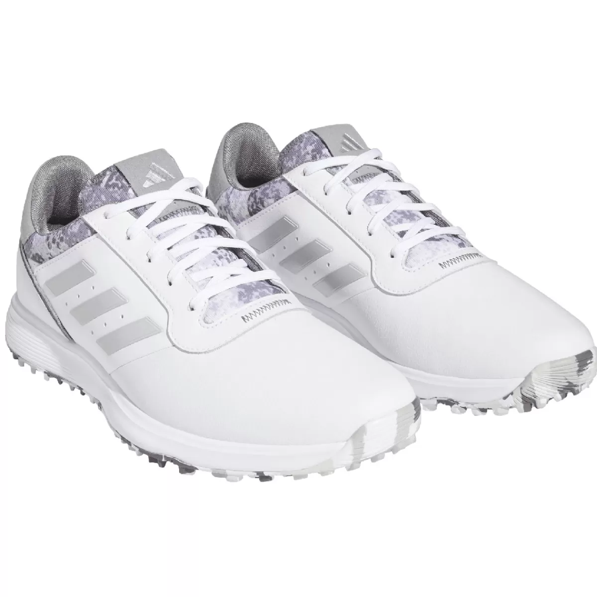 Discount adidas Golf Adidas Men's S2G Leather Waterproof Spikeless Golf Shoes White/Grey