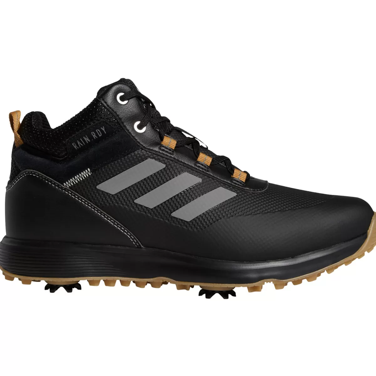 Sale adidas Golf Adidas Men's S2G Mid-Cut Waterproof Spiked Golf Boots Black