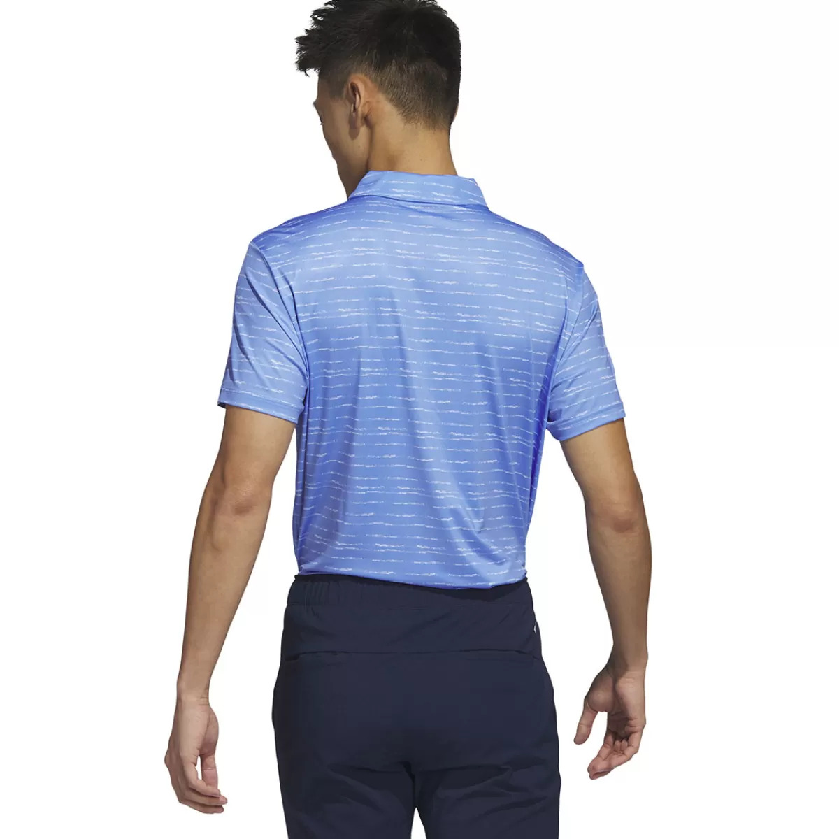 Sale adidas Golf Adidas Men's Stripe Zip Golf Polo Shirt