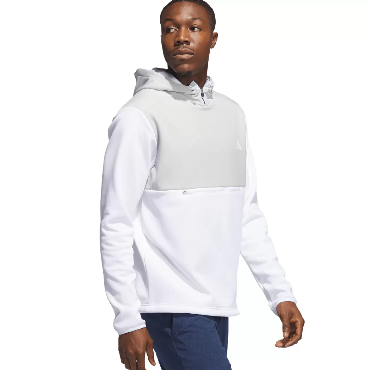 New Adidas Men's Textured Golf Hoodie Men Men's Golf Hoodies