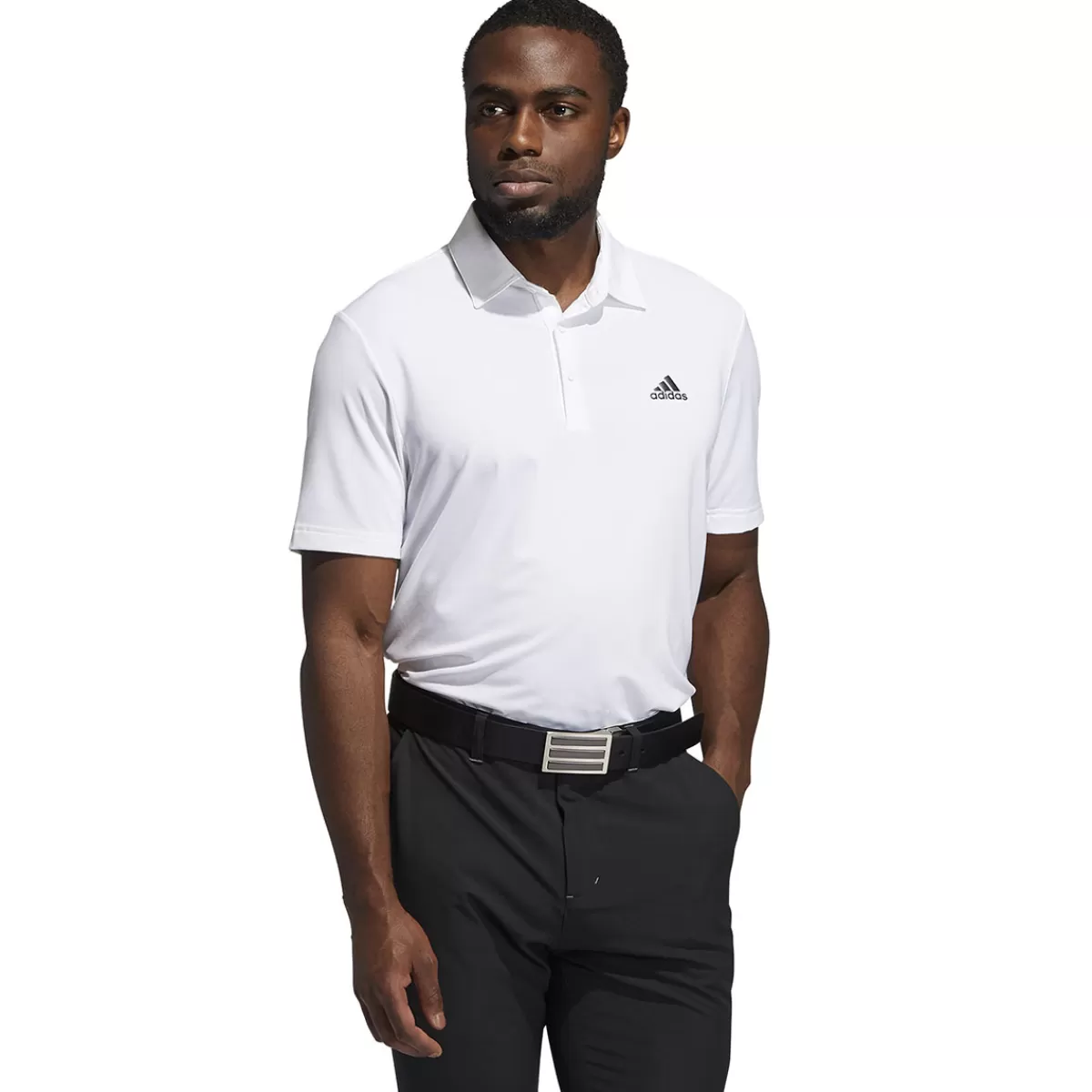Shop adidas Golf Adidas Men's Ultimate365 Solid Left Chest Golf Polo Shirt