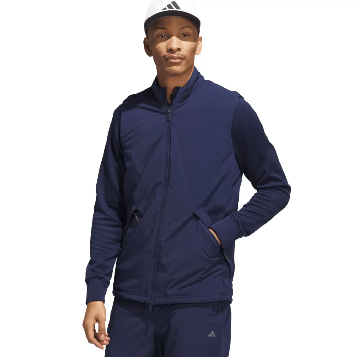 Flash Sale Adidas Ultimate365 Tour Frostguard Full Zip Padded Golf Jacket Men Men's Golf Jackets