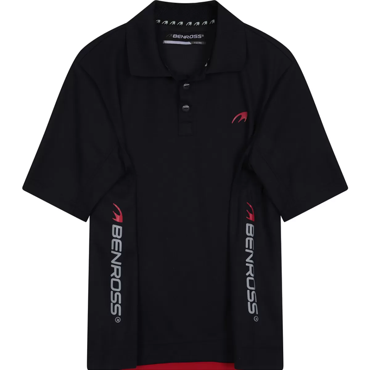 Best Sale Benross Junior Side Logo Stretch Golf Polo Shirt