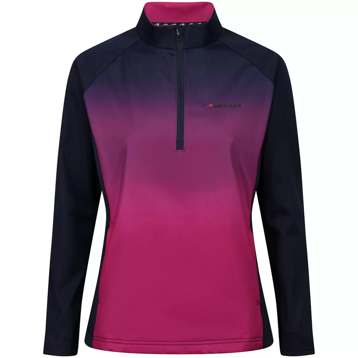 Best Sale Benross Ladies Gradient Half Zip Golf Mid Layer