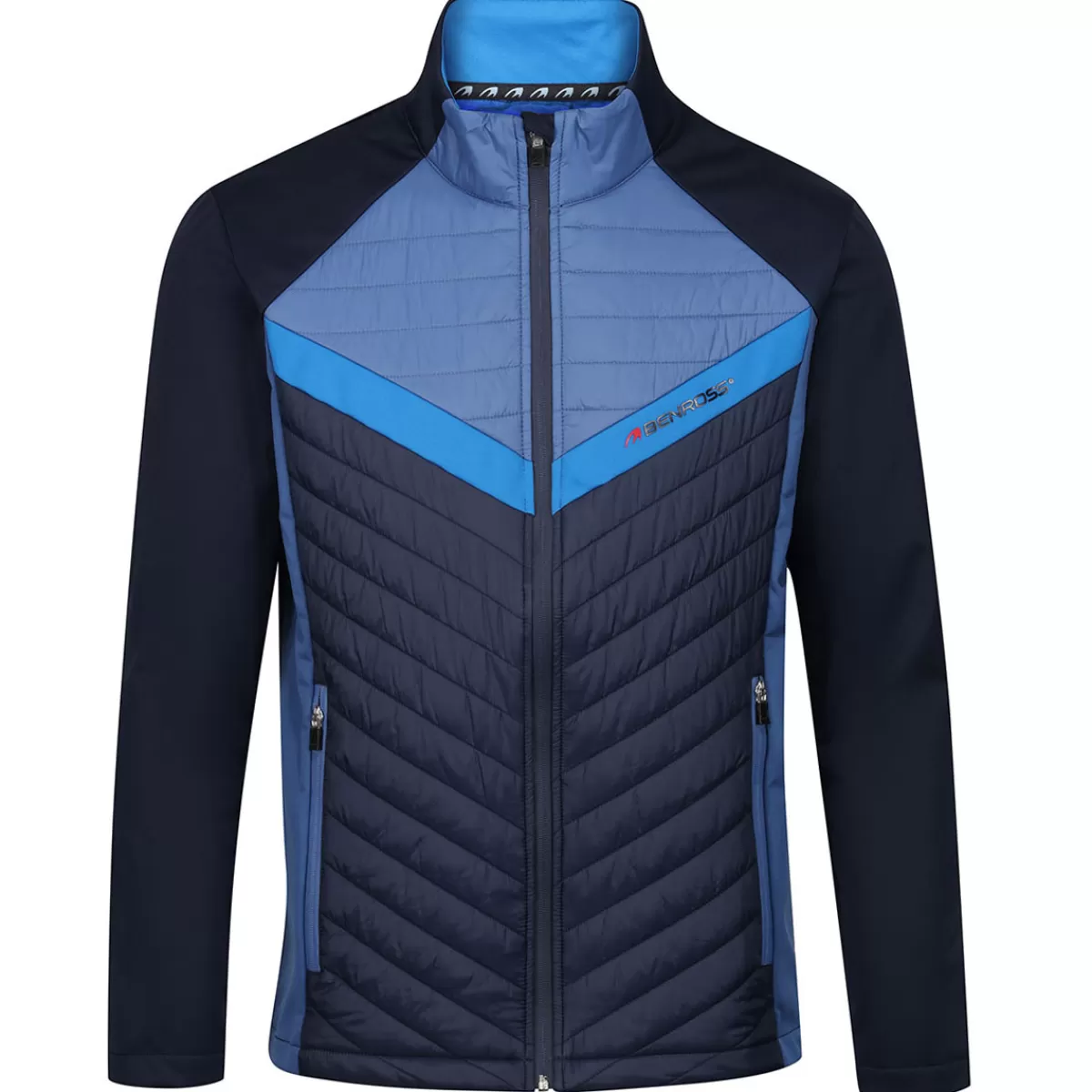 Cheap Men's Chevron Hybrid Golf Jacket Men Men's Golf Jackets