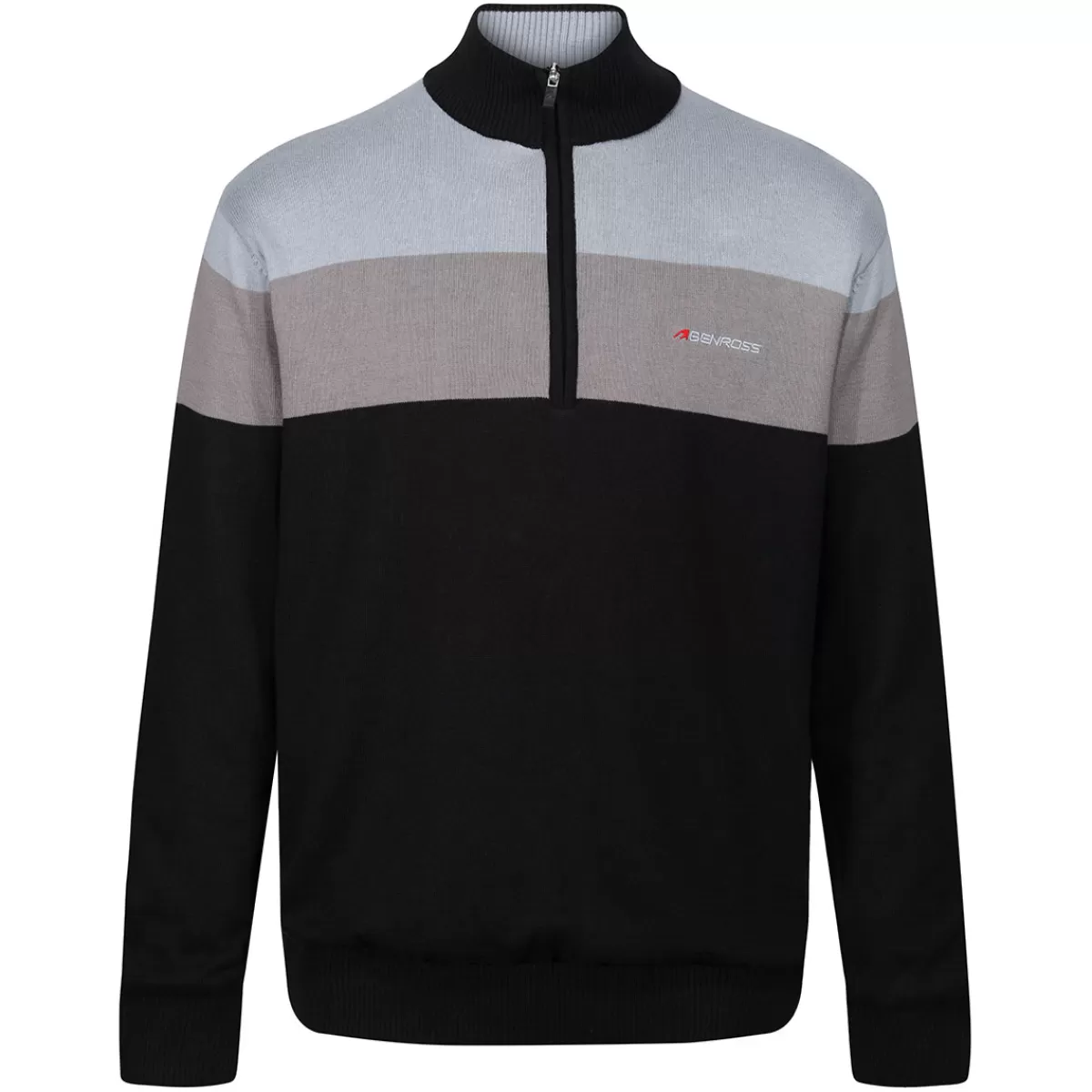 New Men's Lined Half Zip Golf Mid Layer Men Men's Golf Sweaters