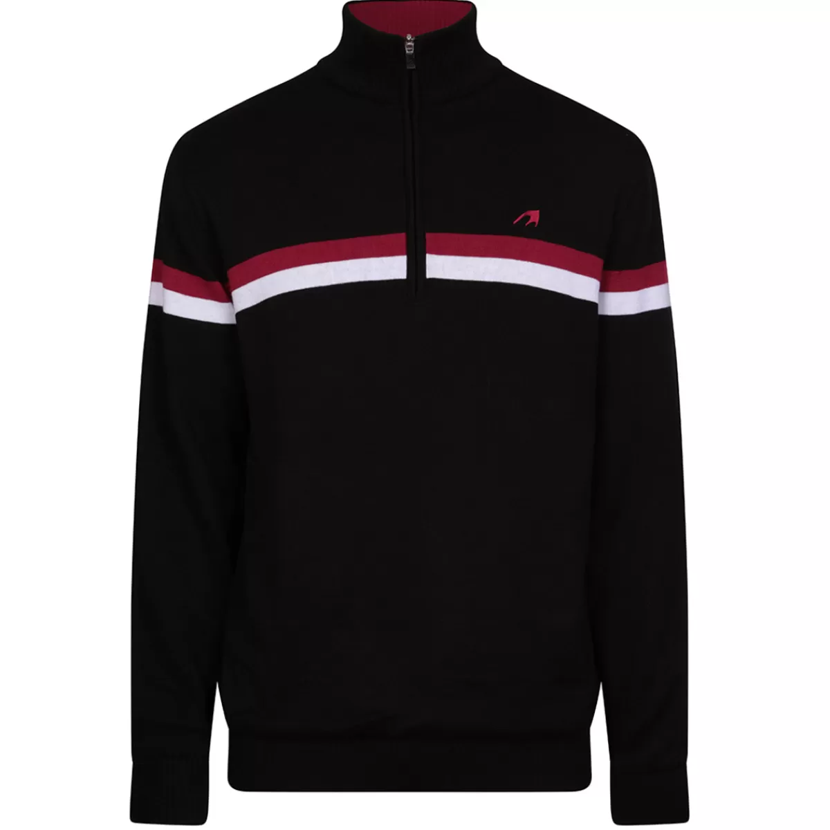 Best Sale Men's Lined Knit Golf Midlayer Men Men's Golf Sweaters