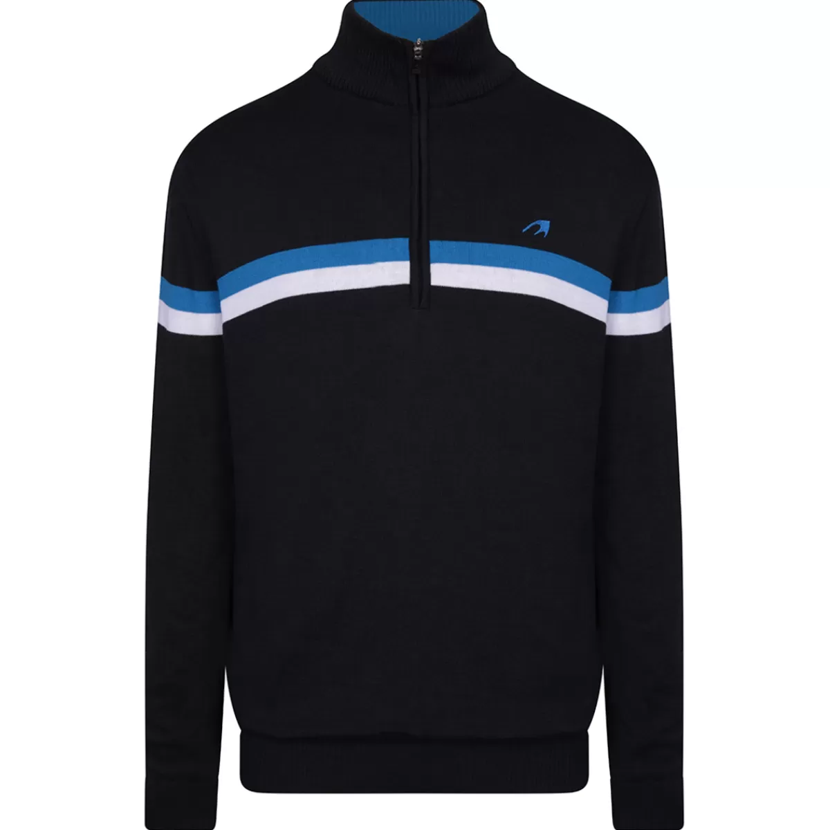 New Men's Lined Knit Golf Midlayer Men Men's Golf Sweaters