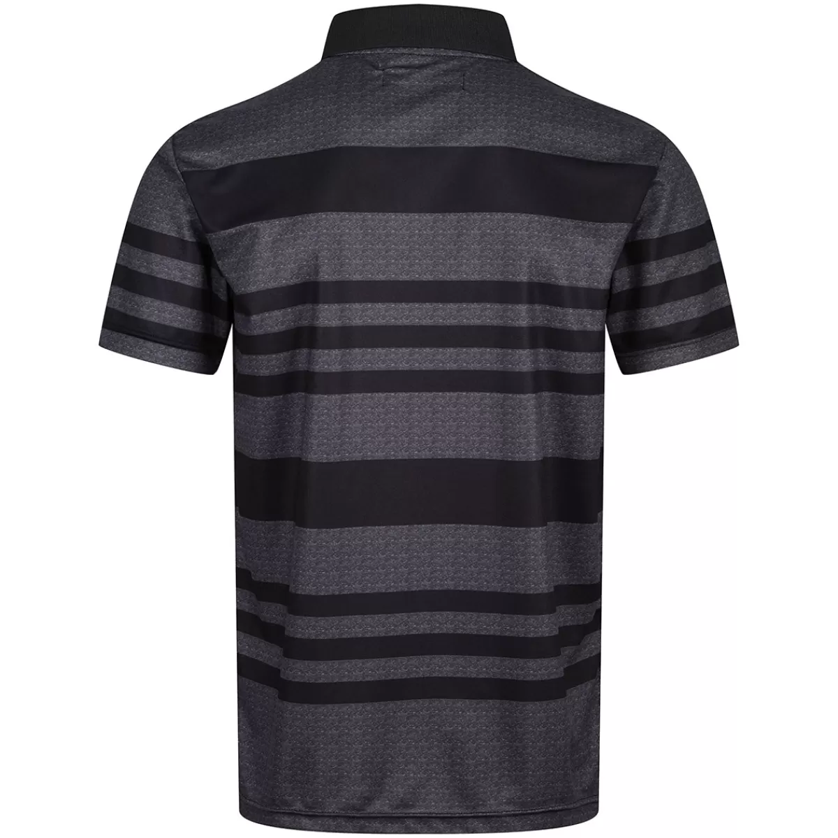 Outlet Benross Men's Marl Stripe Stretch Golf Polo Shirt