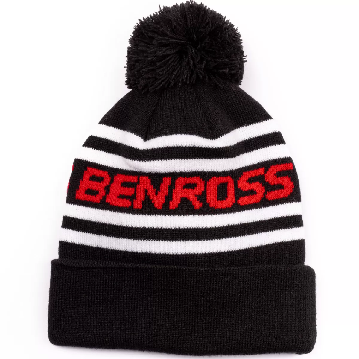 Cheap Men's Multi Stripe Knit Pom Golf Beanie Men Men's Golf Caps & Hats