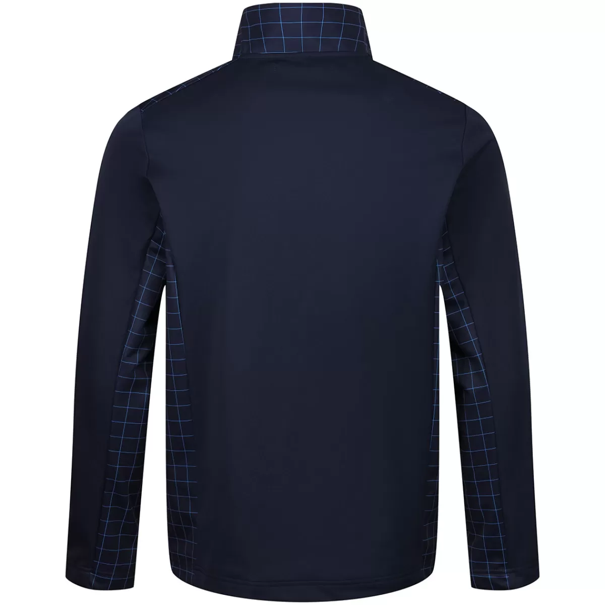Discount Men's Softshell Grid Half Zip Golf Mid Layer Men Men's Golf Sweaters