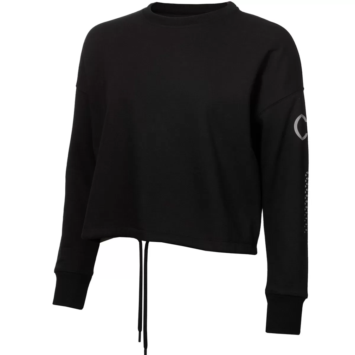 Store Calvin Klein Ladies Chill Cropped Crew Golf Sweatshirt