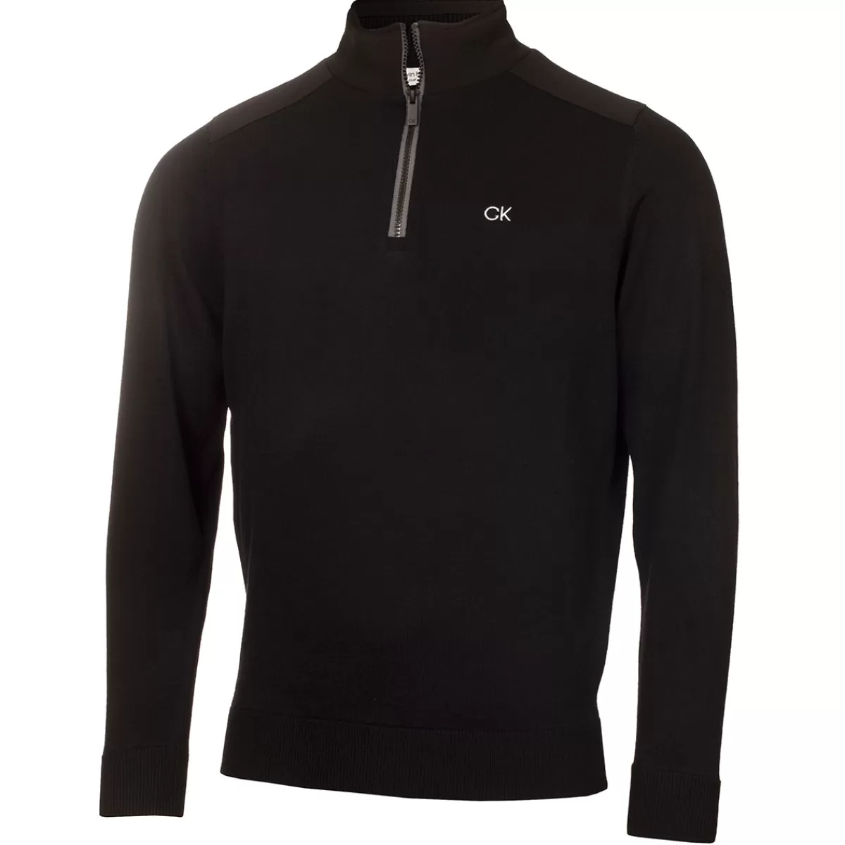 Online Men's Knitted Half Zip Golf Mid Layer Men Men's Golf Sweaters