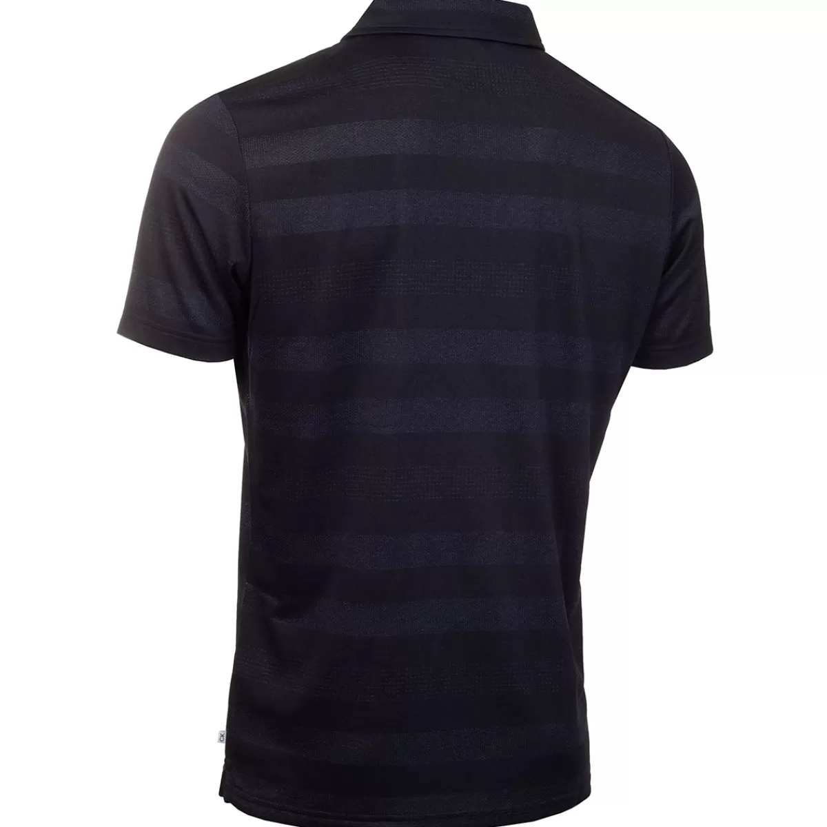 Cheap Calvin Klein Men's Shadow Stripe Golf Polo Shirt Navy Marl