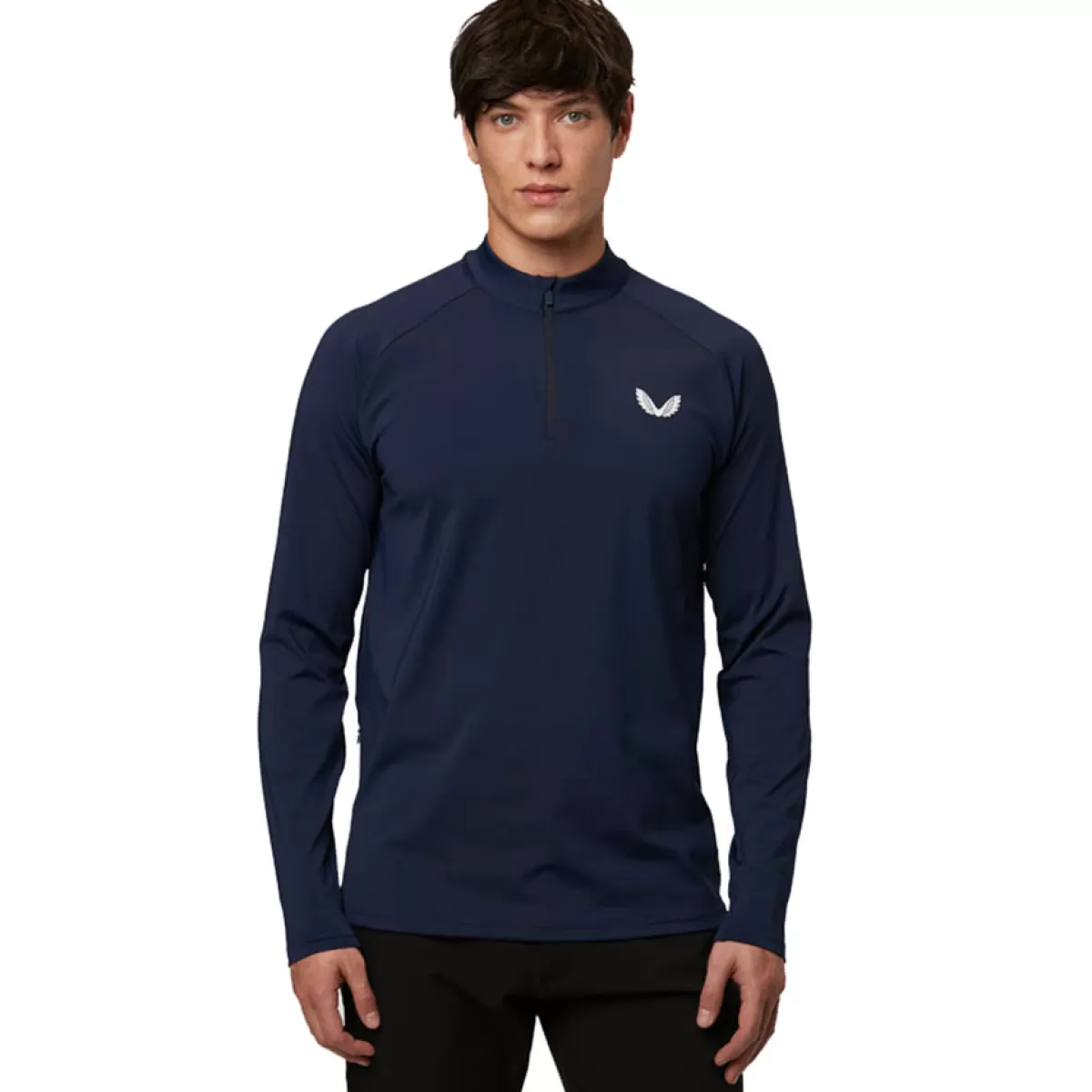 Shop Men's Panel Half Zip Golf Midlayer Men Men's Golf Sweaters