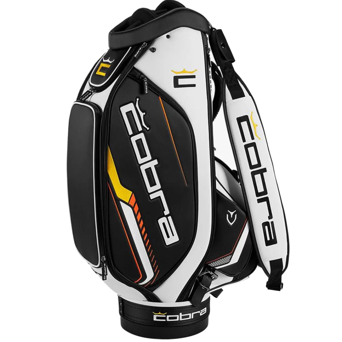 Best Sale Cobra Golf Cobra Tour Golf Staff Bag Black