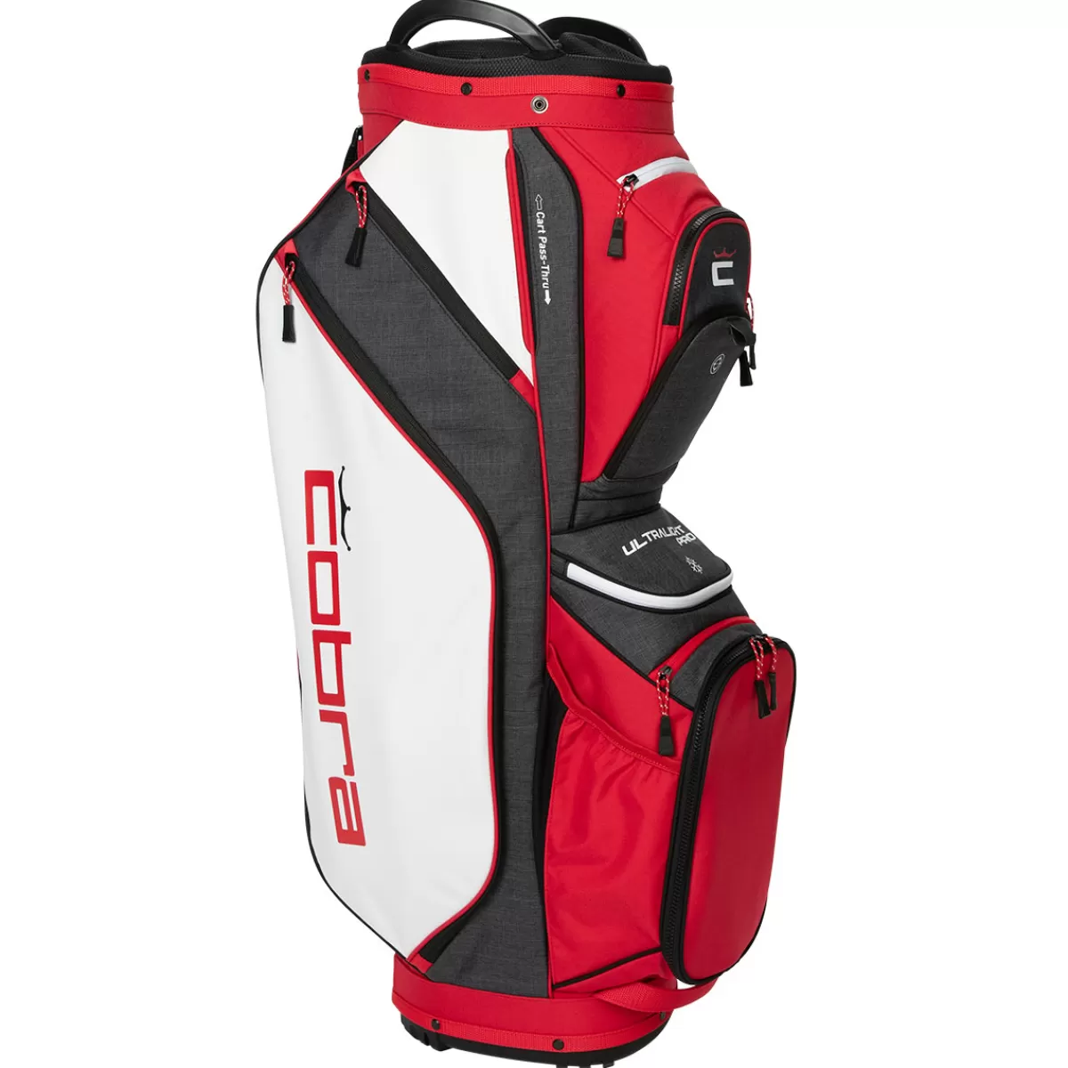 Clearance Cobra Golf Cobra Ultralight Pro Lightweight Golf Cart Bag Ski Patrol Black