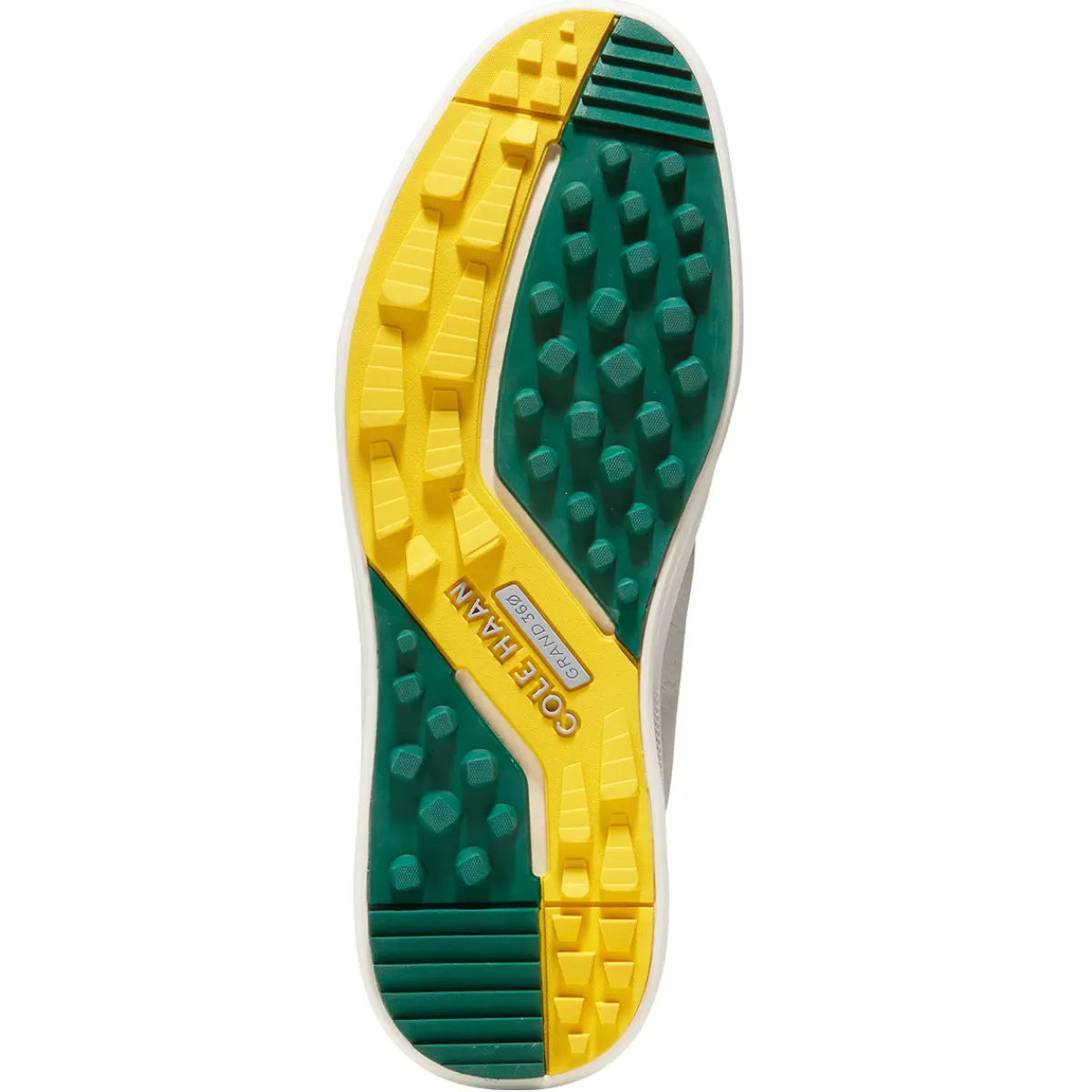 Fashion Cole Haan Men's Grand Pro Crew Waterproof Spikeless Golf Shoes White/Aventurine/White
