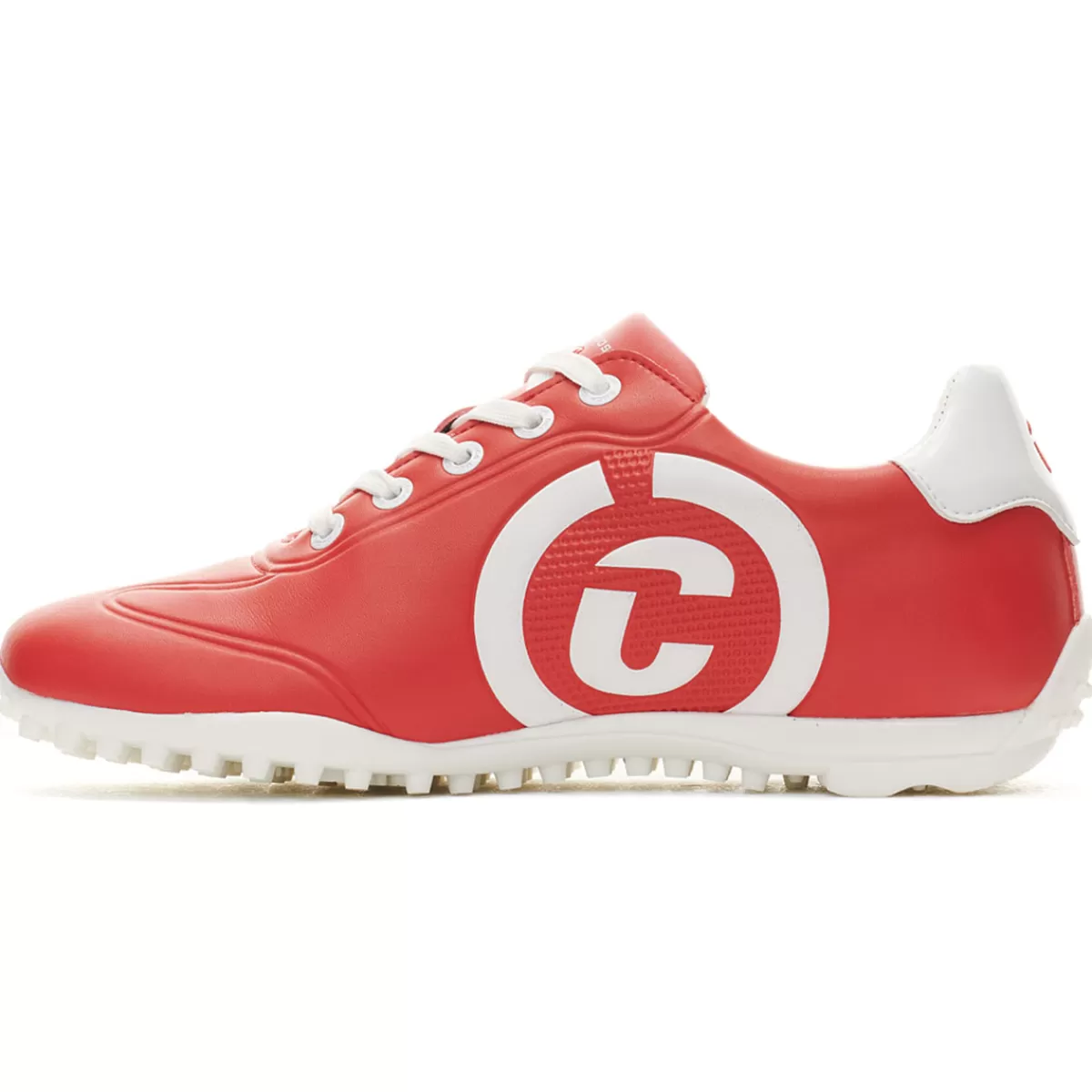 Outlet Duca Del Cosma Ladies Queenscup Waterproof Spikeless Golf Shoes Red