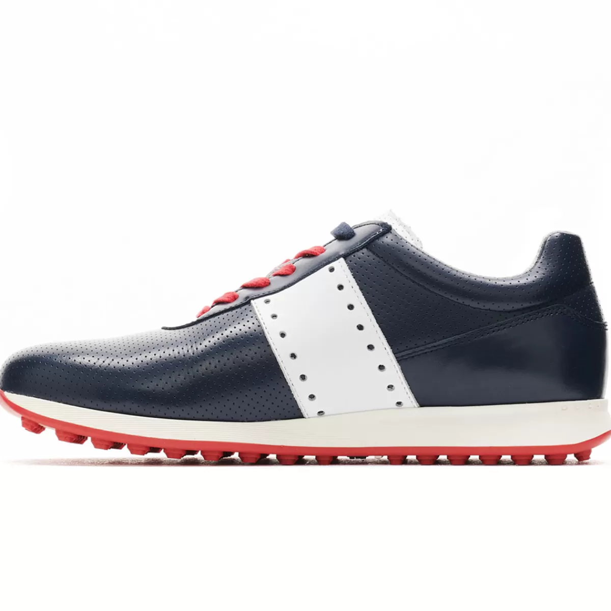 Cheap Duca Del Cosma Men's Belair Waterproof Spikeless Golf Shoes Blue