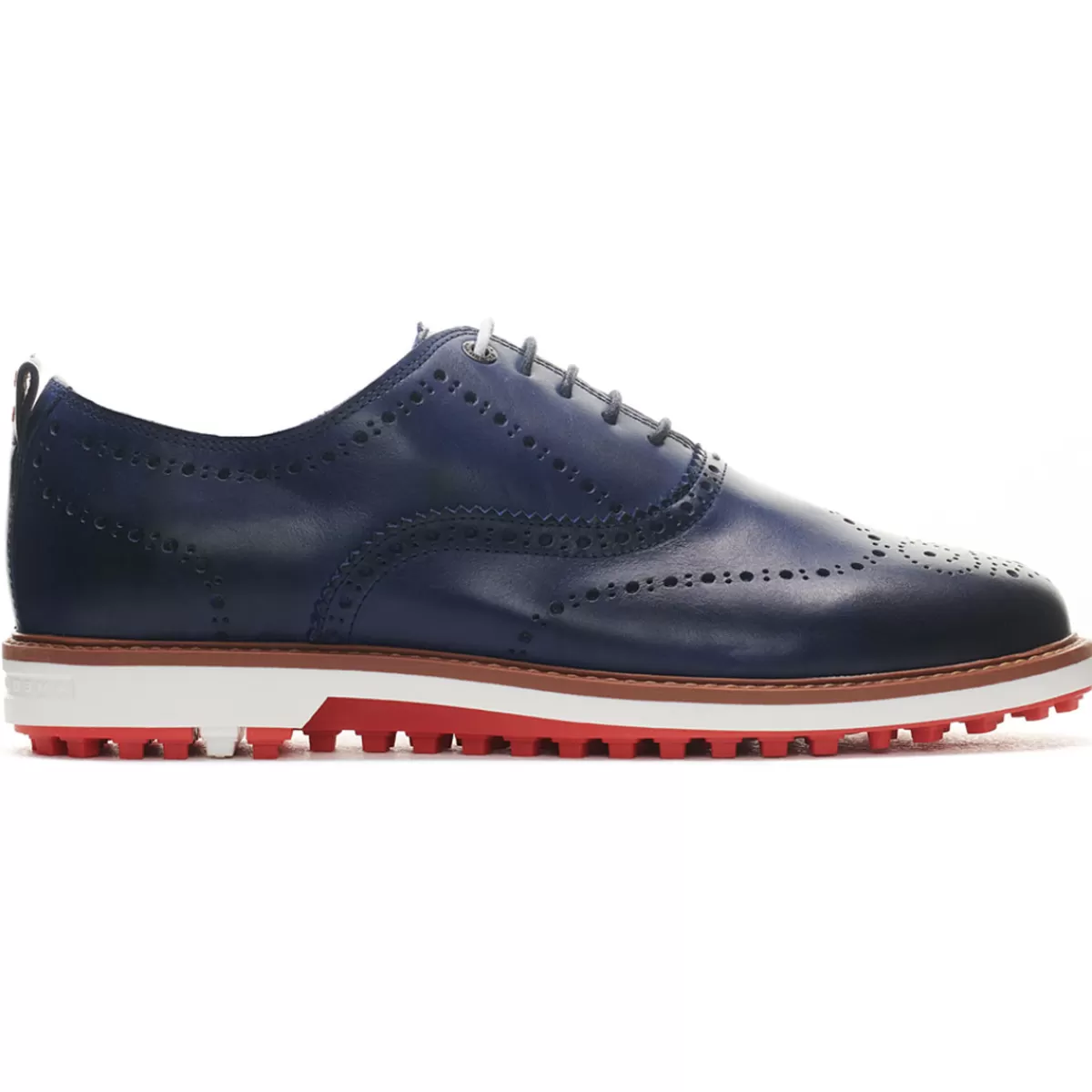 Cheap Duca Del Cosma Men's Churchill Waterproof Spikeless Golf Shoes Royal Blue