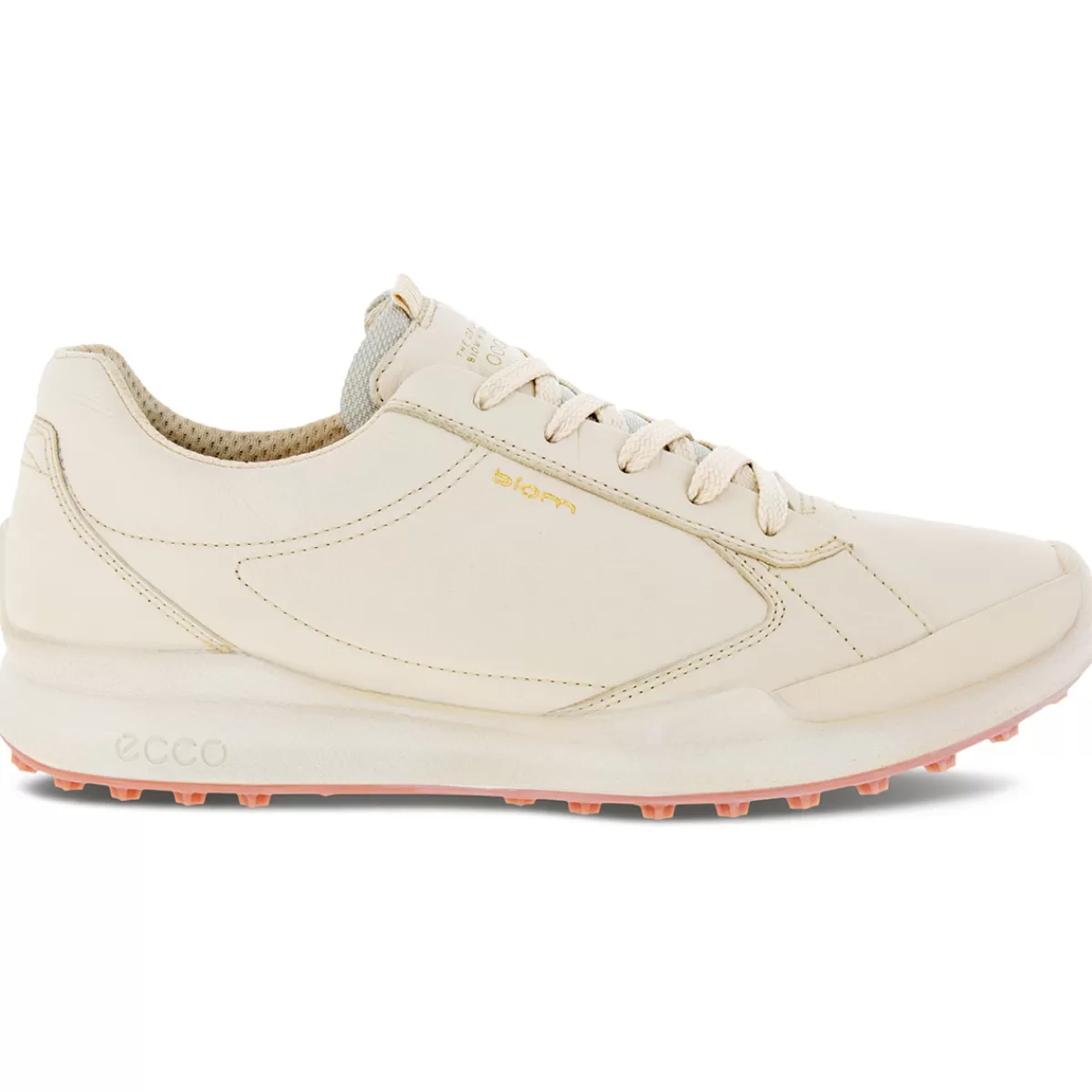 Sale ECCO Ladies Biom Hybrid Spikeless Golf Shoes Limestone