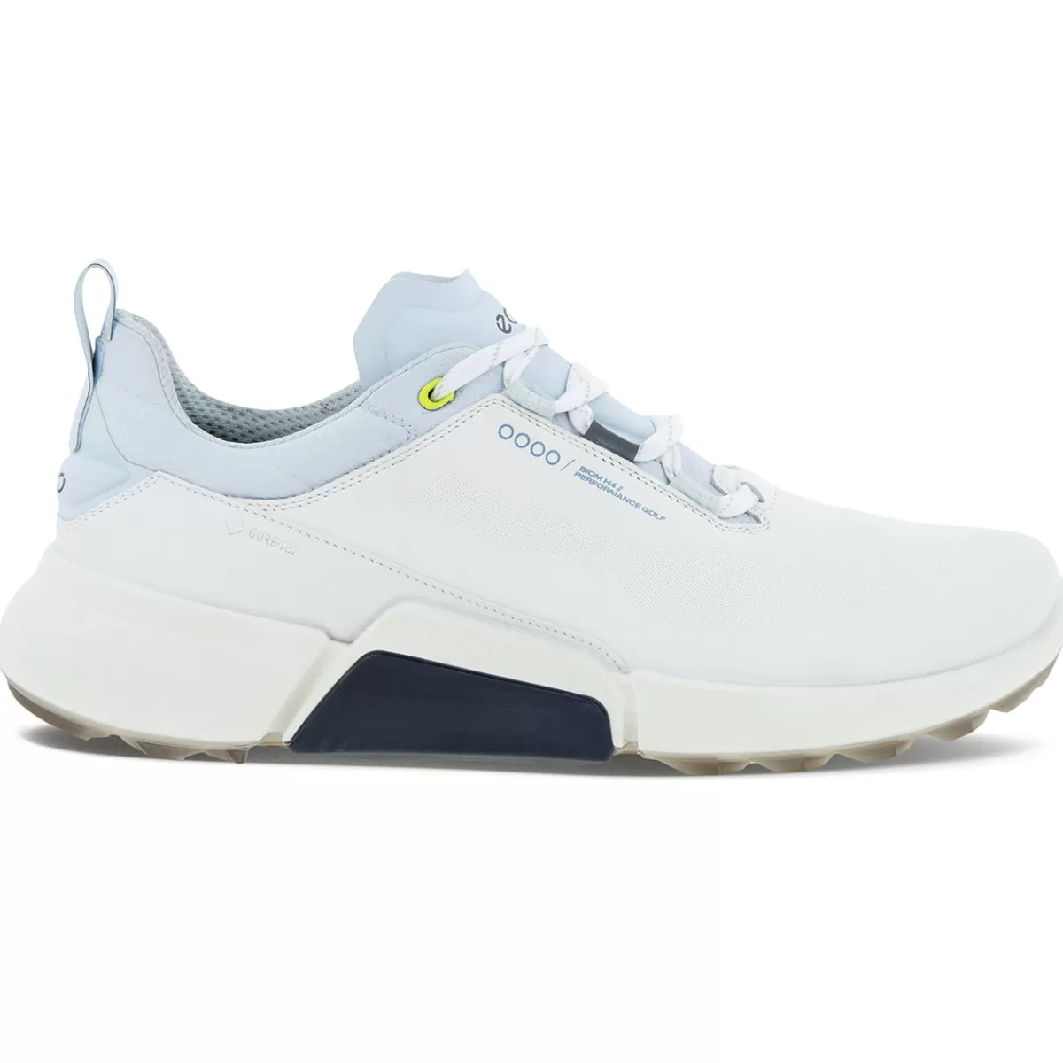Sale ECCO Men's Biom H4 Waterproof Spikeless Golf Shoes White/Air