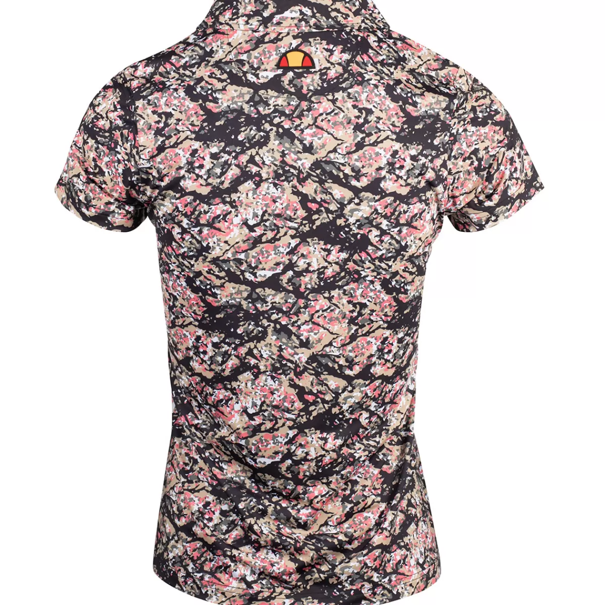 Best Ellesse Ladies Felico Zip Stretch Golf Polo Shirt Camouflage